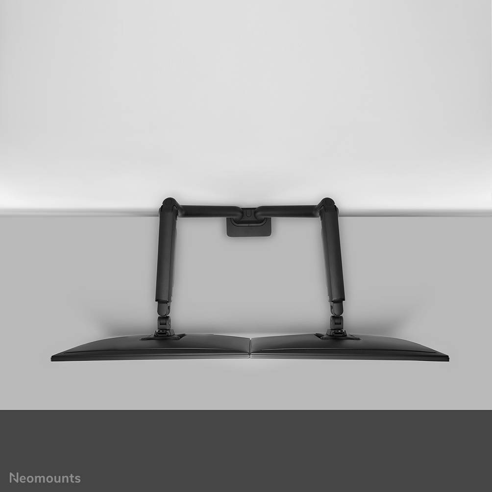 Rca Informatique - image du produit : NEOMOUNTS SELECT DESK MOUNT DOUBLE DISPLAY (TOPFIX CLAMP/GRO