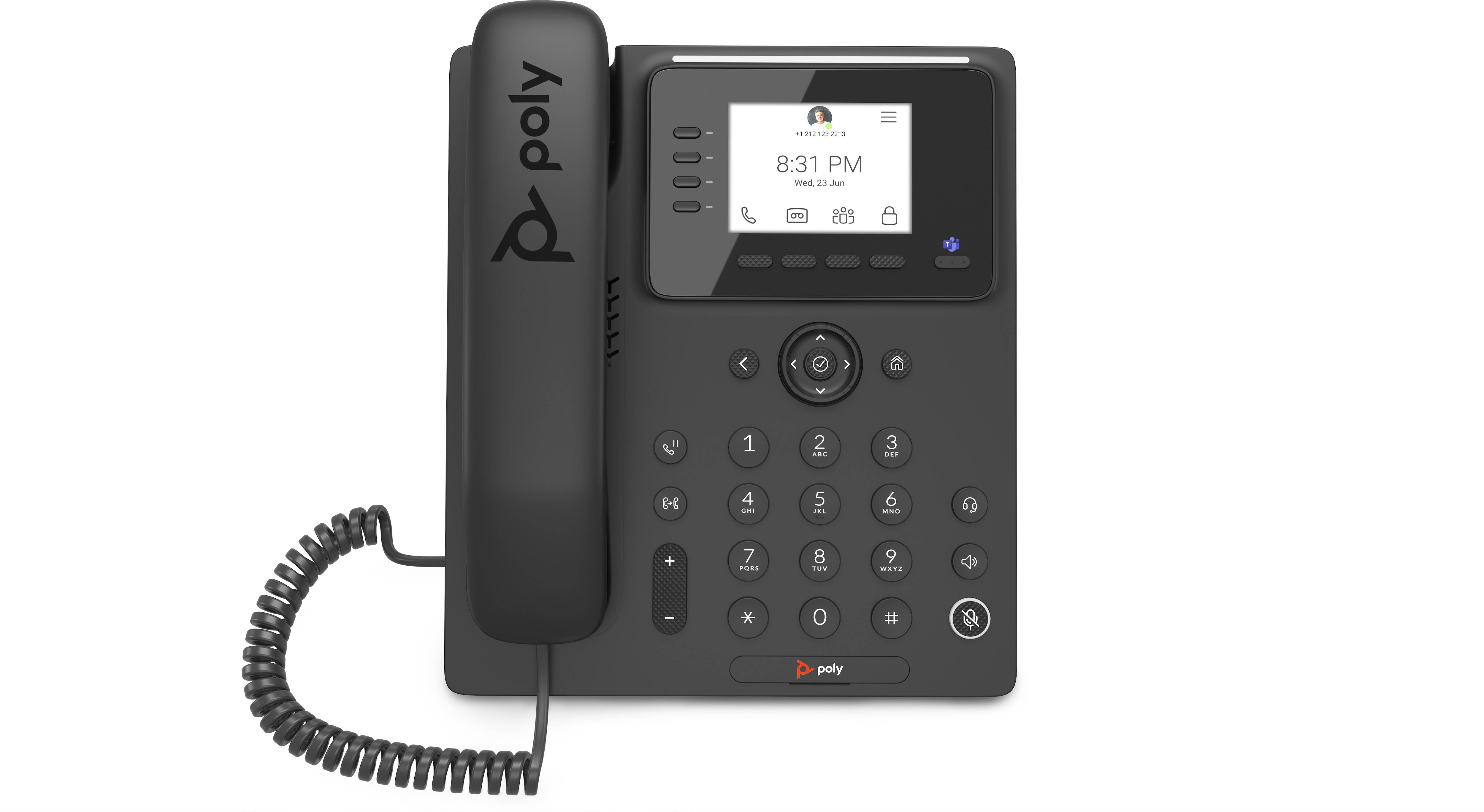 Rca Informatique - Image du produit : CCX 350 MEDIA PHONE TEAMS POE MICROSOFT TEAMS POE