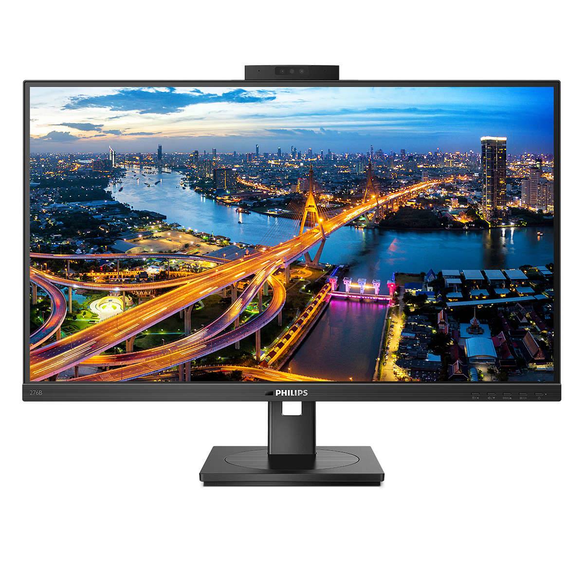 Rca Informatique - image du produit : 276B1JH/00 27IN IPS QHD 350CD/HDMI/DP/4USB/USB-C/HAS