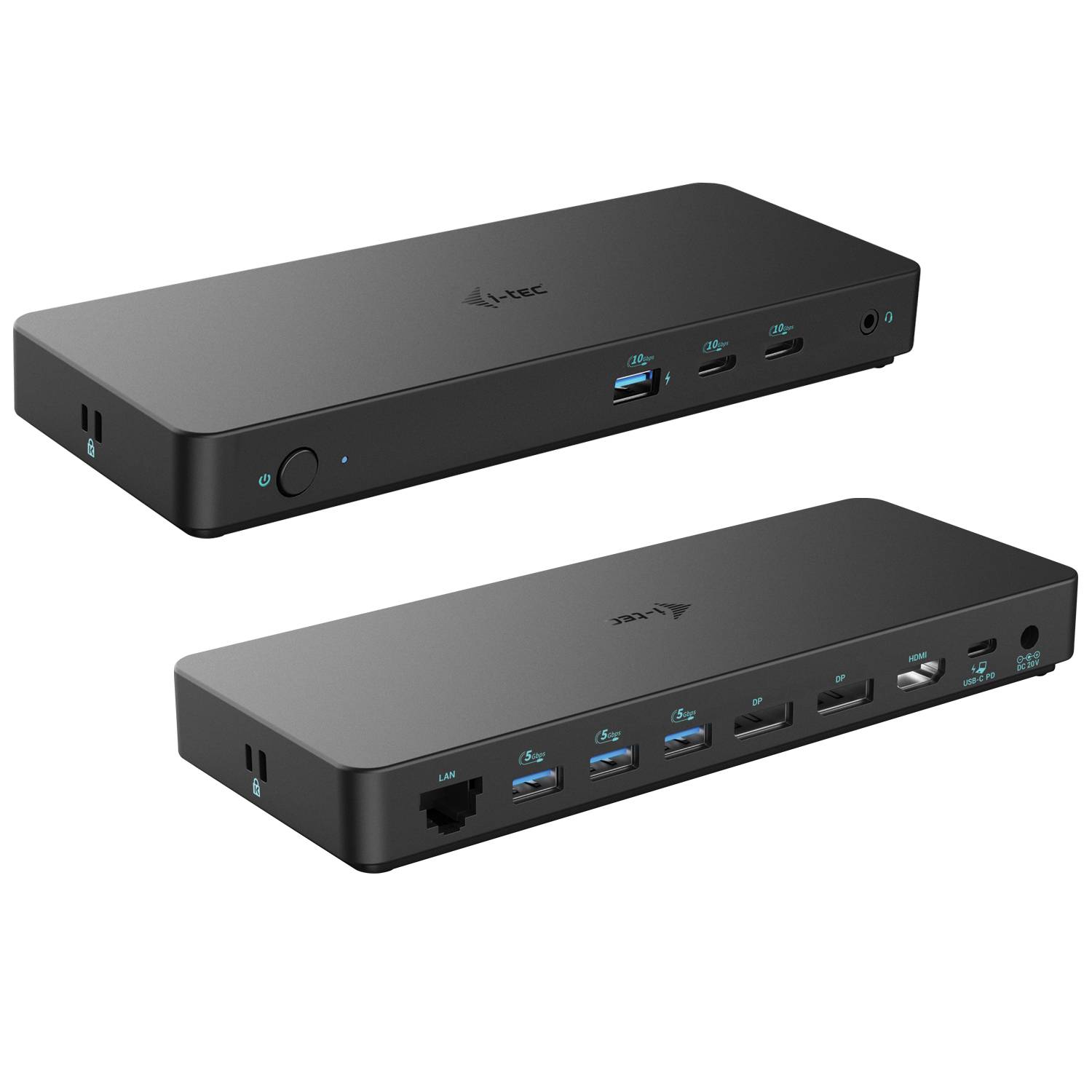 Rca Informatique - Image du produit : I-TEC USB-C 3X 4K LCD GEN2 PRO I-TEC USB-C DOCK PD 100W