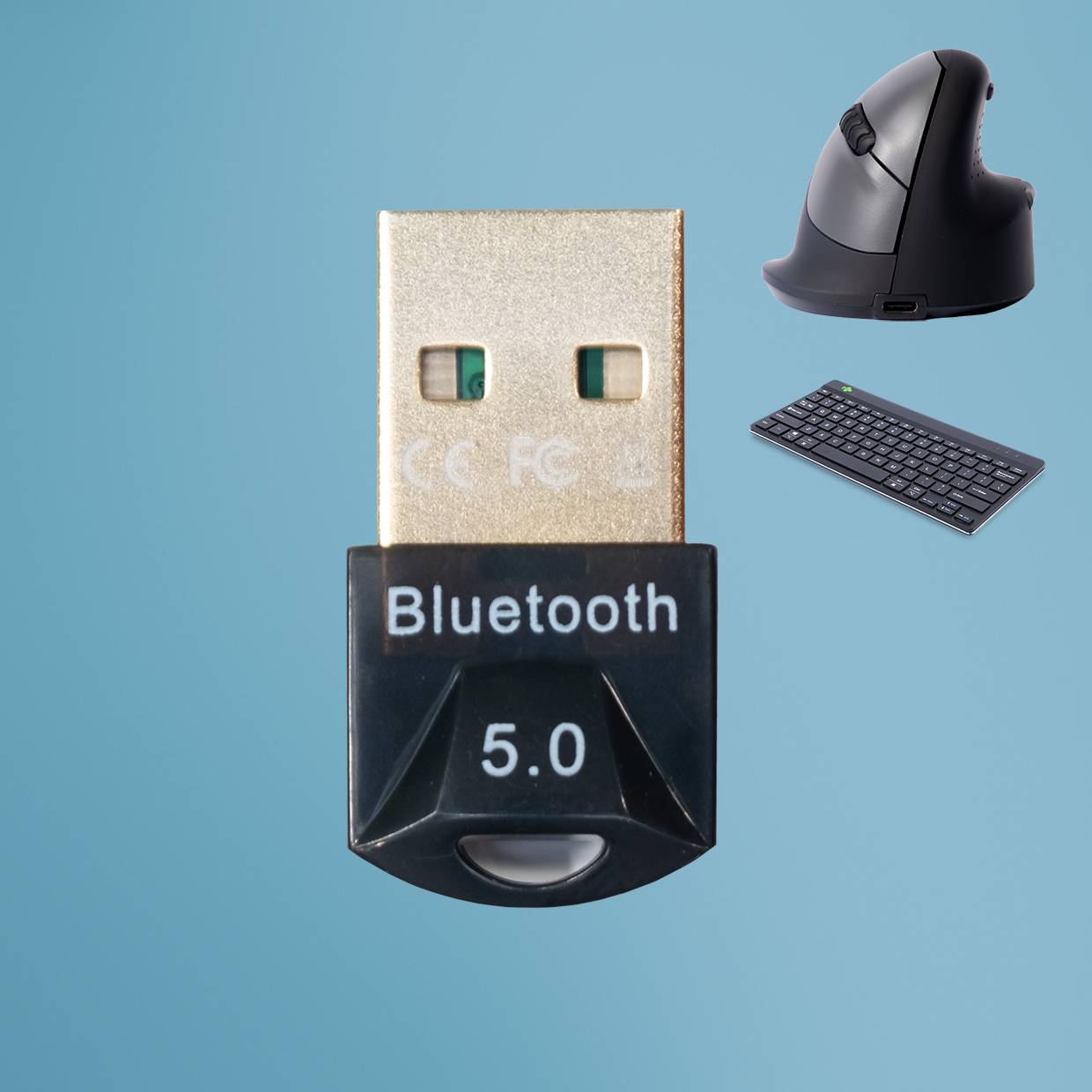 Rca Informatique - image du produit : R-GO BLUETOOTH ADAPTER USB 5.0