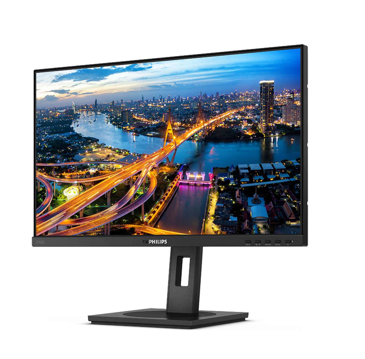 Rca Informatique - image du produit : MONITOR 24IN 16:9 UFHD IPS 2HDMI DP USB-C 2WX2 150MM