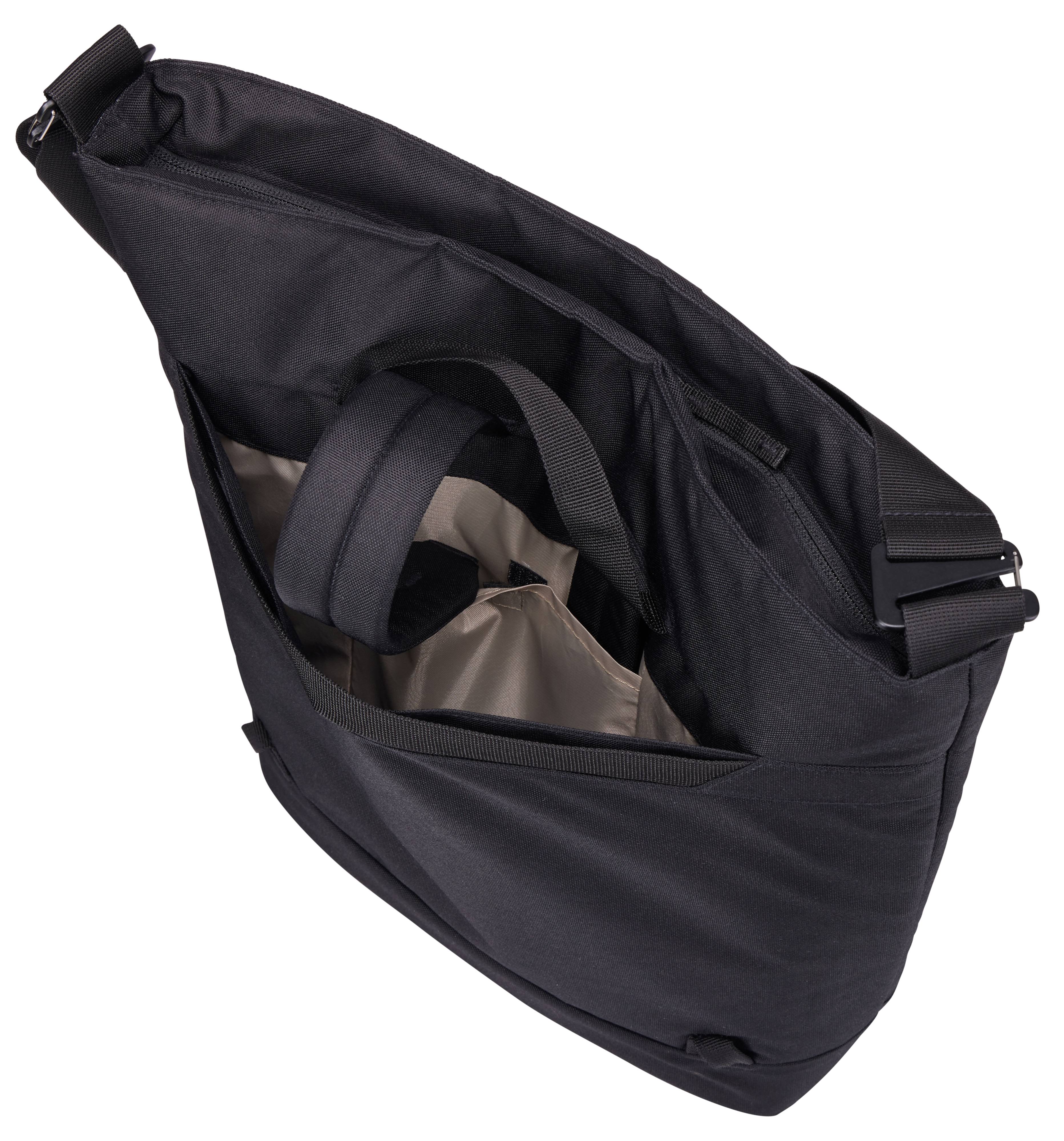 Rca Informatique - image du produit : INVIT116 BLACK INVIGO ECO CONVERTIBLE TOTE