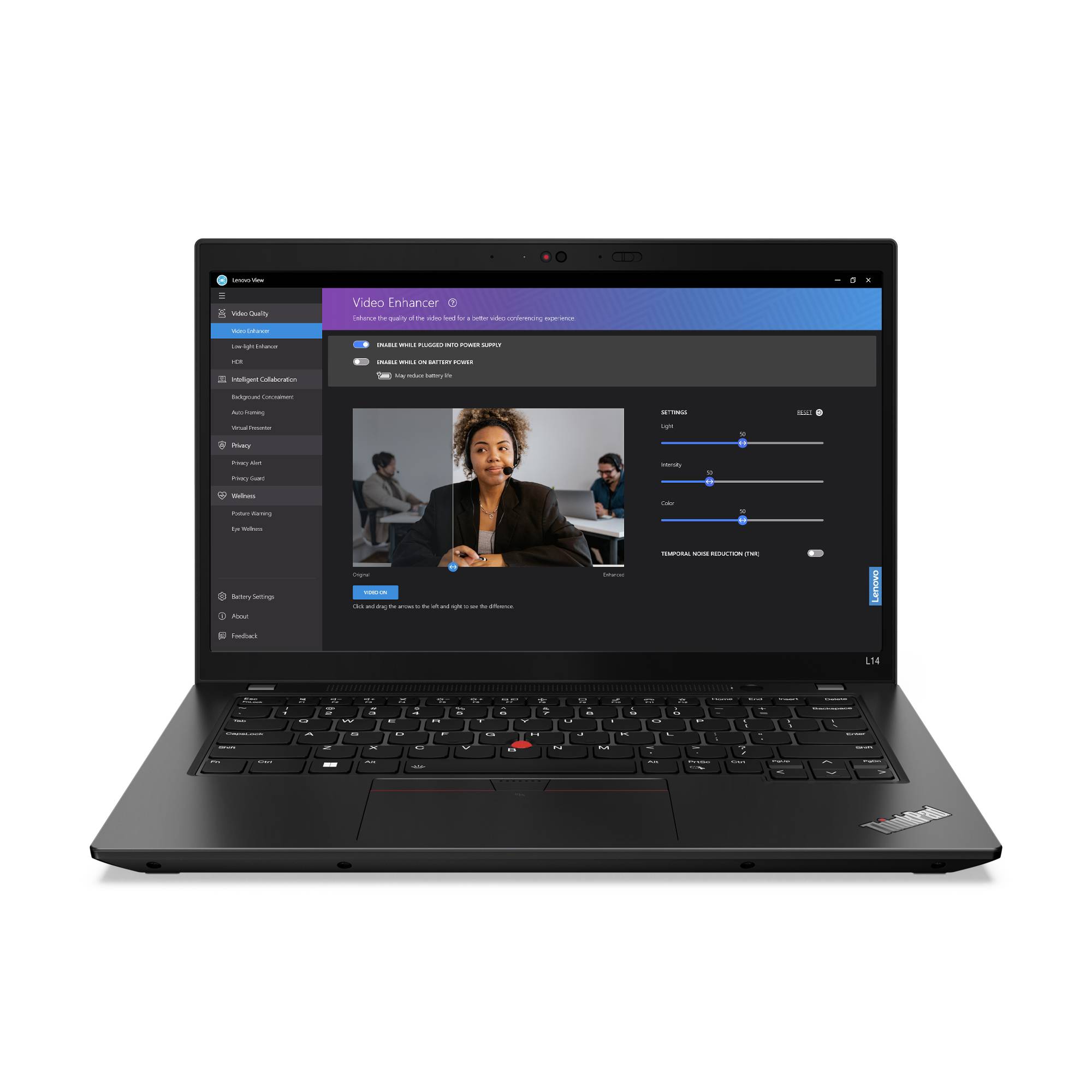 Rca Informatique - image du produit : THINKPAD L14 G4 I5-1335U 16GB 512GB 15.6IN FHD W11P