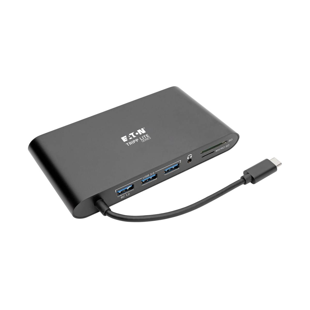 Rca Informatique - image du produit : USB-C LAPTOP DOCKING STATION TYPE-C HDMI VGA THUNDERB 3BLACK