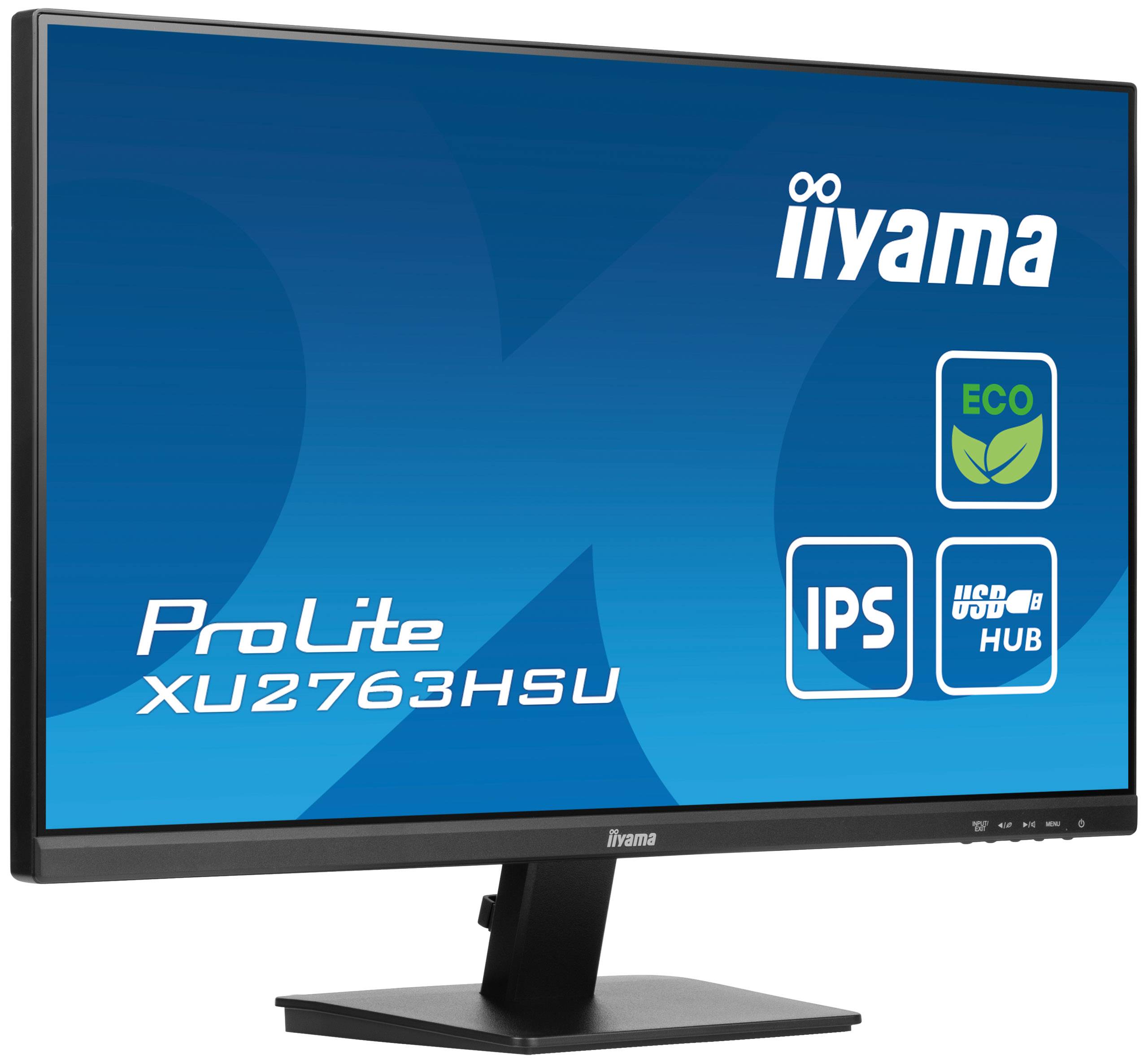 Rca Informatique - image du produit : XU2763HSU-B1 27IN IPS FHD 250CD/3MS/HDMI/DP/2USB