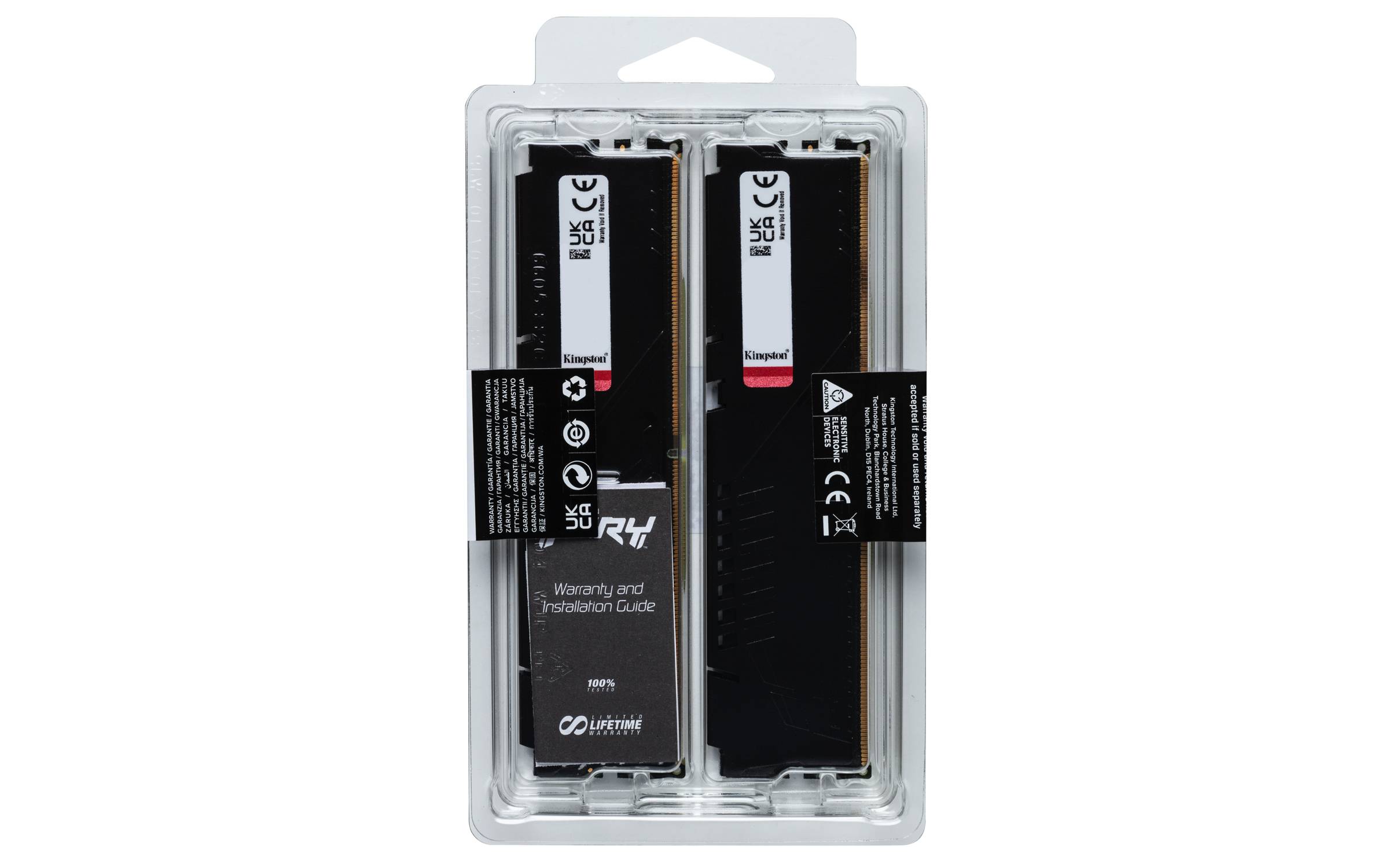 Rca Informatique - image du produit : 64GB DDR5-5200MT/S CL36 DIMM (KIT OF 2) FURY BEAST BLACK EXPO