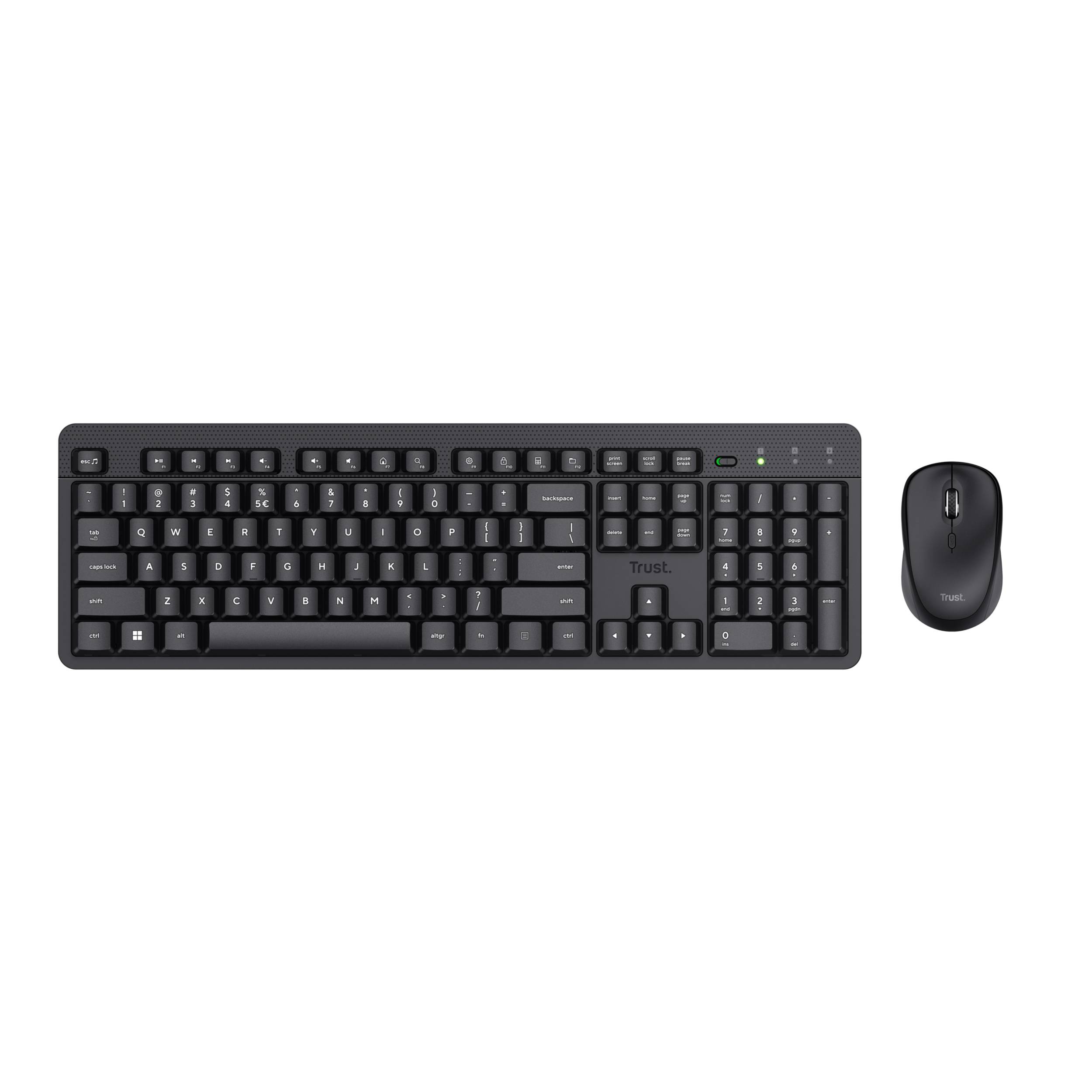 Rca Informatique - image du produit : ODY II WIRELESS KEYBOARD MOUSE PACK