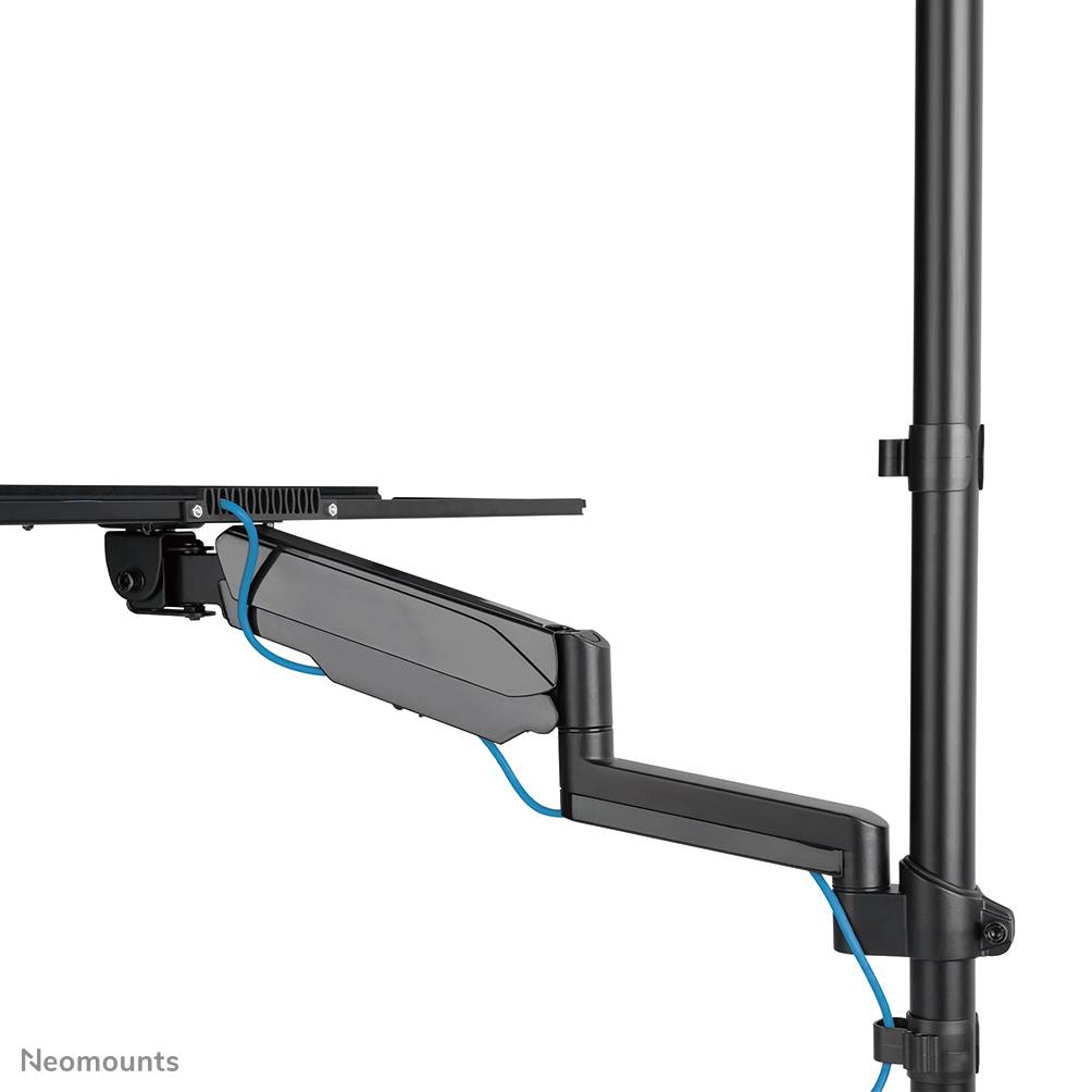 Rca Informatique - image du produit : NEOMOUNTS WALL MOUNTED SIT-STAND WORKSTATION (SCREEN/KE