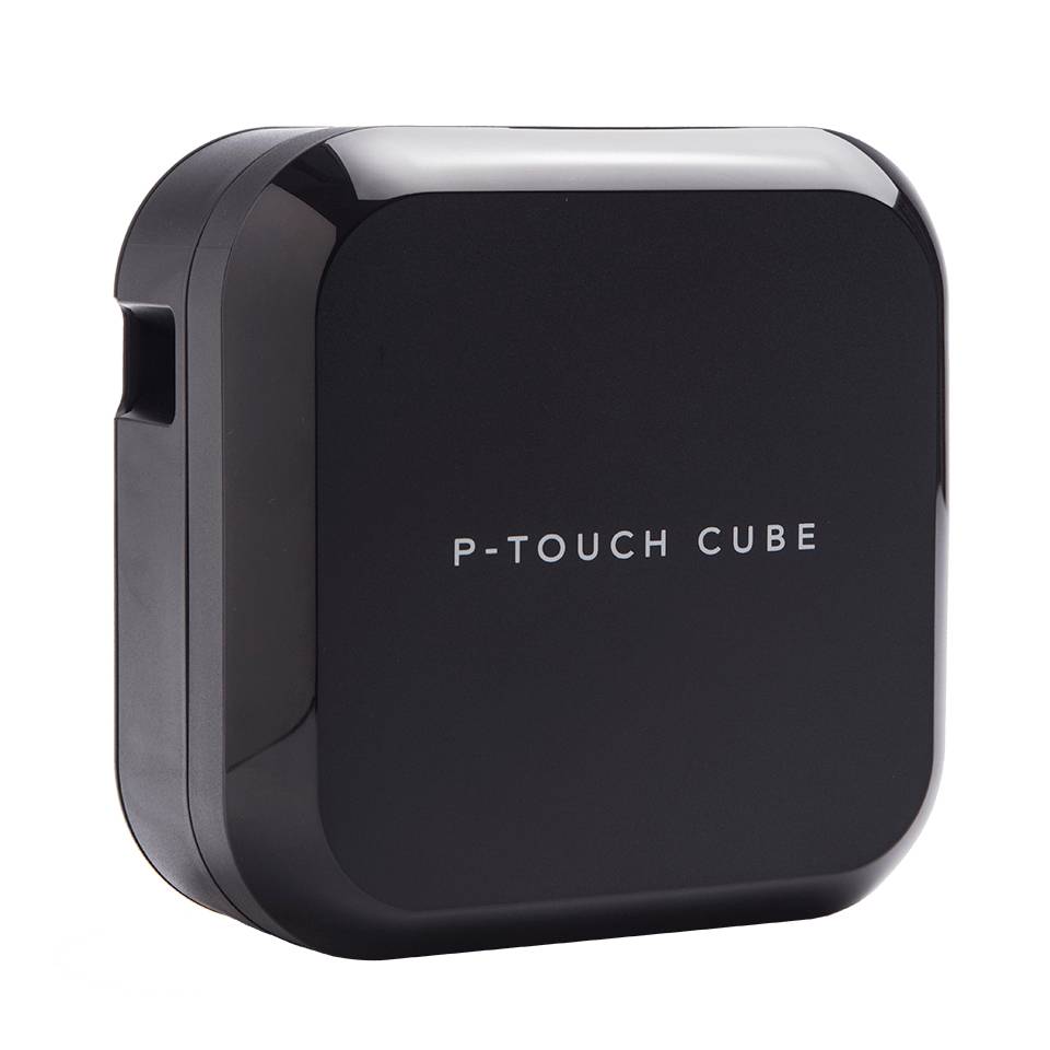 Rca Informatique - image du produit : P-TOUCH CUBE PLUS LABEL MAKER F. TZE /3.5-24MM BLACK