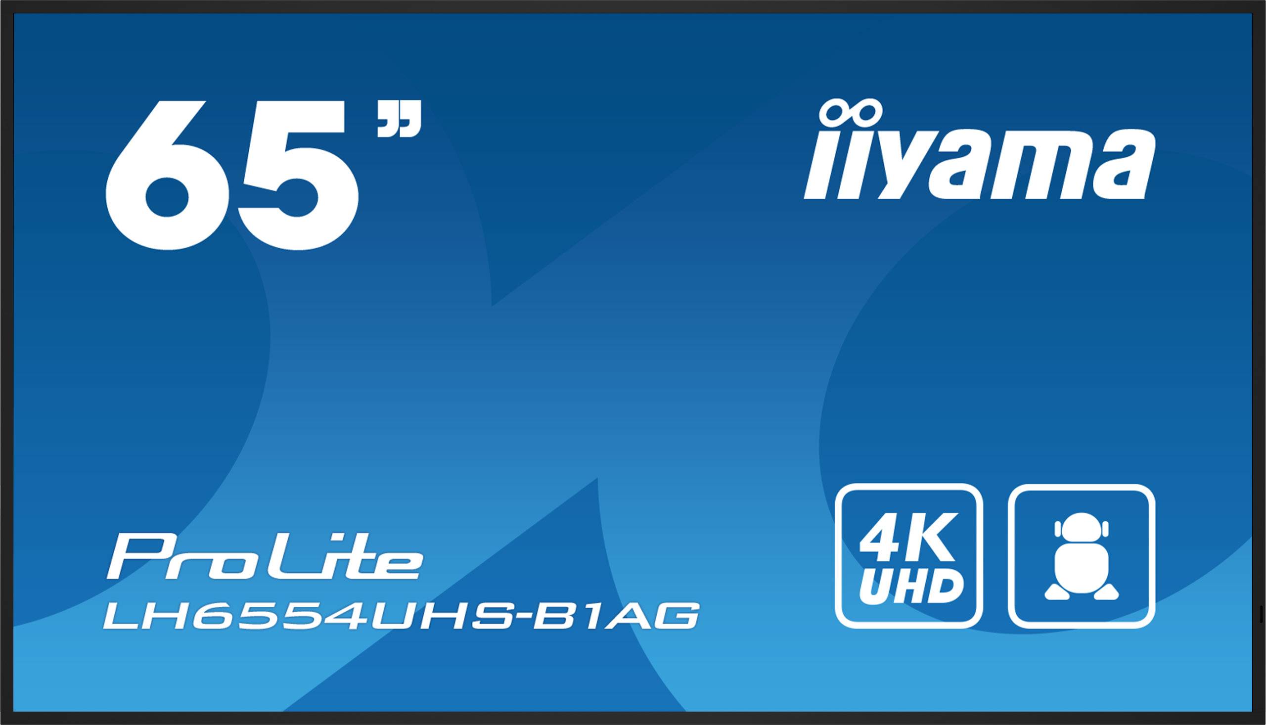 Rca Informatique - Image du produit : LH6554UHS-B1AG 64.5IN IPS 4K UHD 500CD 3HDMI VGA DP 2USB 24:7