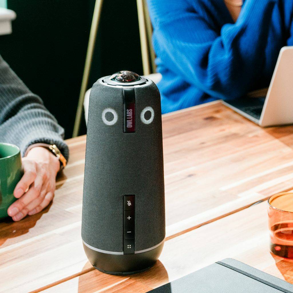 Rca Informatique - image du produit : MEETING OWL 4+ (CHARCOAL) 360 DEGREE 4K SMART CAMERA