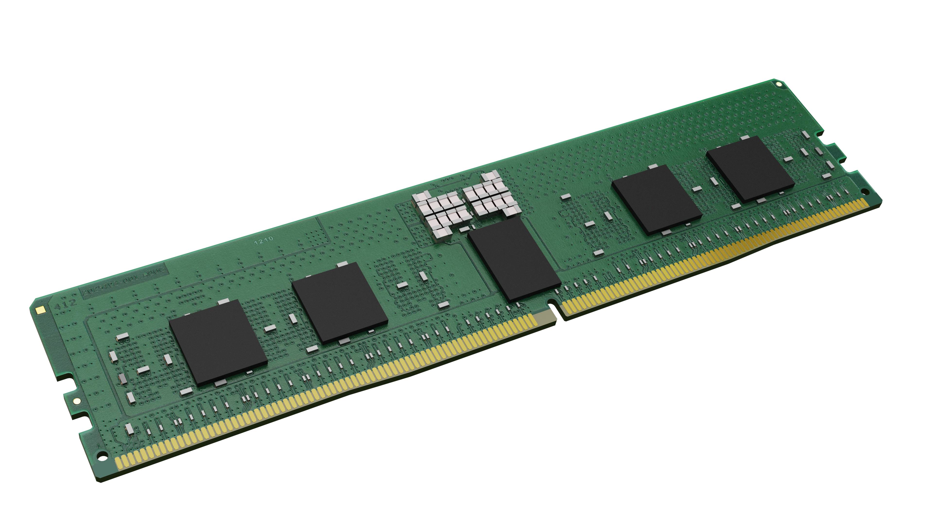 Rca Informatique - image du produit : 16GB DDR5 4800MT/S ECC REG CL40 DIMM 1RX8 HYNIX A RENESAS