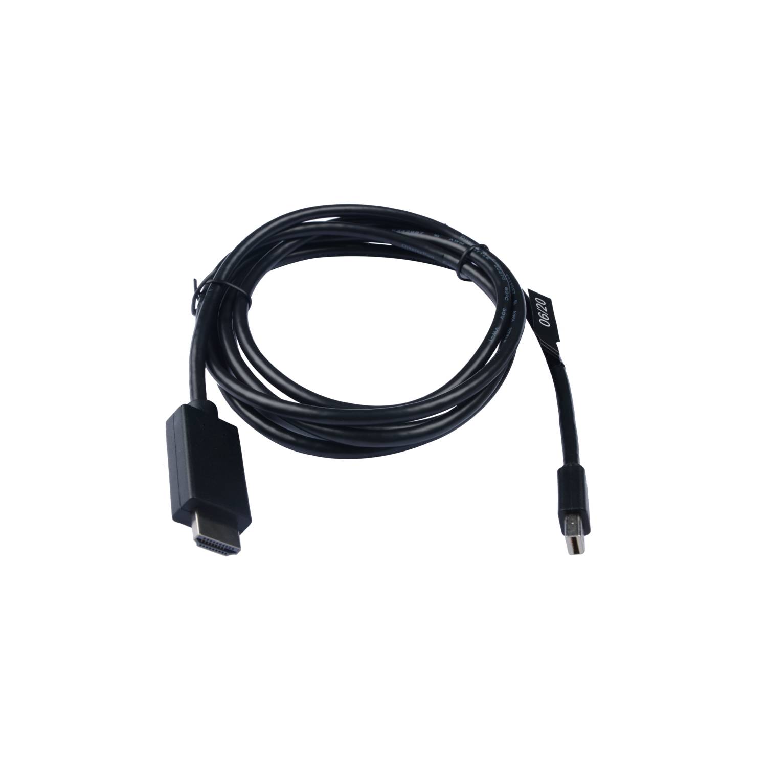 Rca Informatique - image du produit : MINI DP TO HDMI 1.4 CABLE 2M MINI DP TO HDMI CABLE 21.6GB 4K