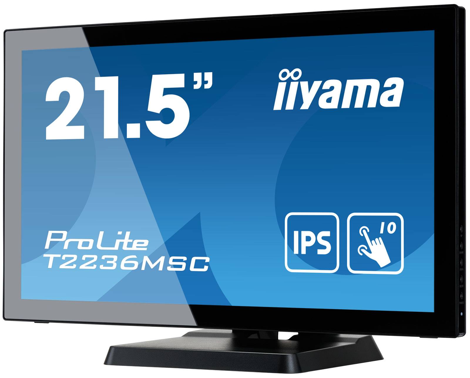 Rca Informatique - image du produit : T2236MSC-B3 21.5IN CTOUCH IPS FHD 250CD/5MS/HDMI/VGA/DP/4USB H