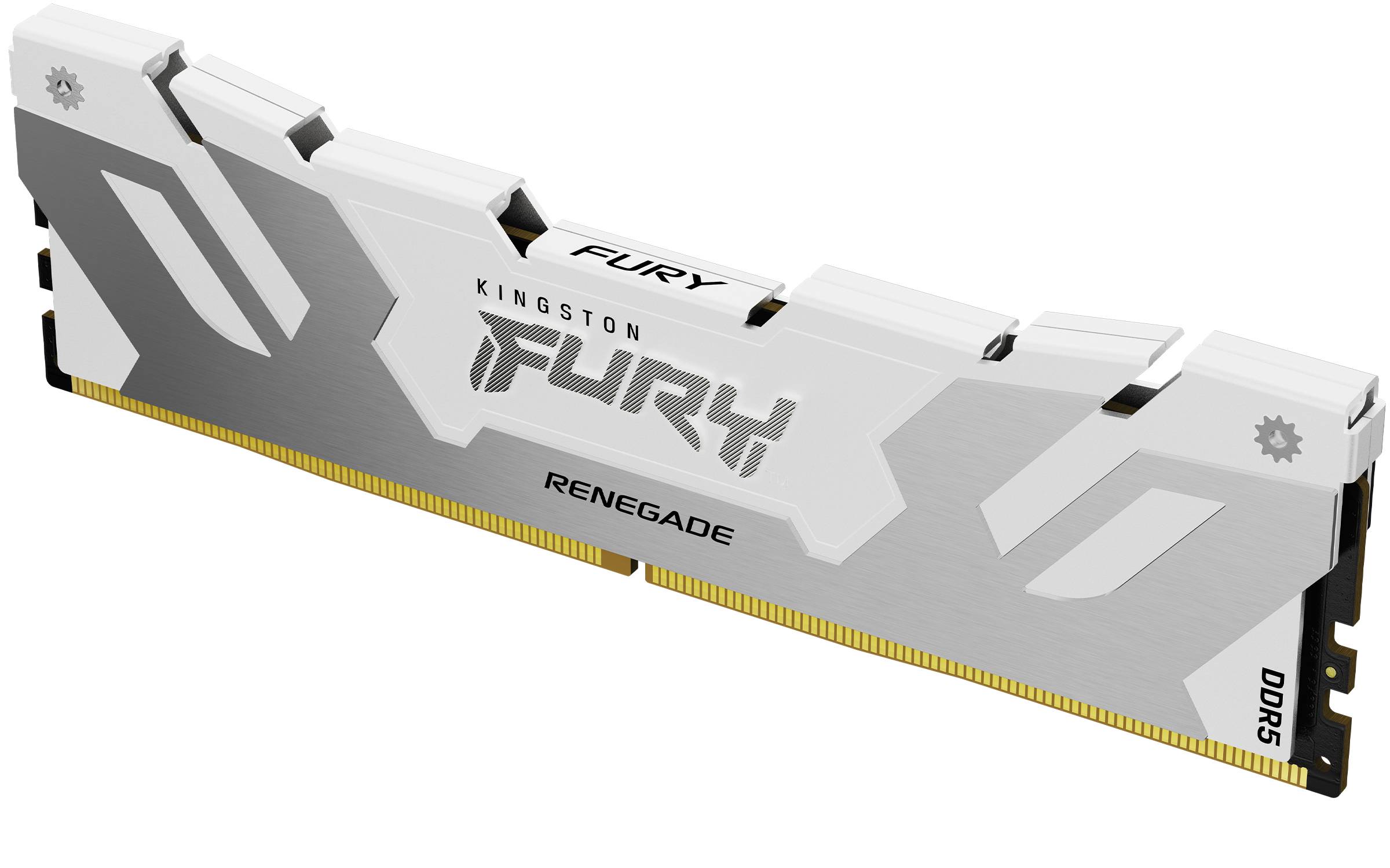 Rca Informatique - image du produit : 16GB DDR5-8000MT/S CL38 DIMM FURY RENEGADE WHITE XMP