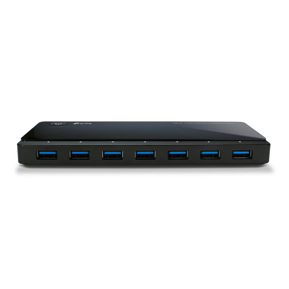 Rca Informatique - image du produit : UH720 7 PORT USB 3.0 HUB W/ 2 PORTS