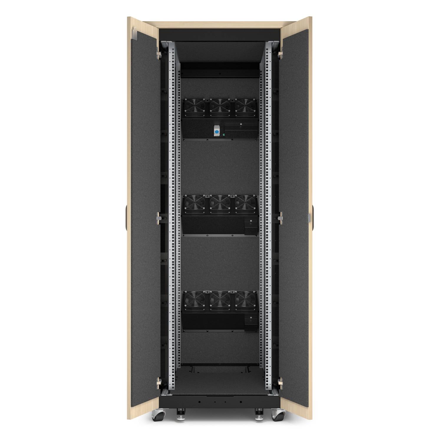 Rca Informatique - image du produit : APC NETSHELTER SOUNDPROOF SERVER RACK 38U 230V 1863H X 750