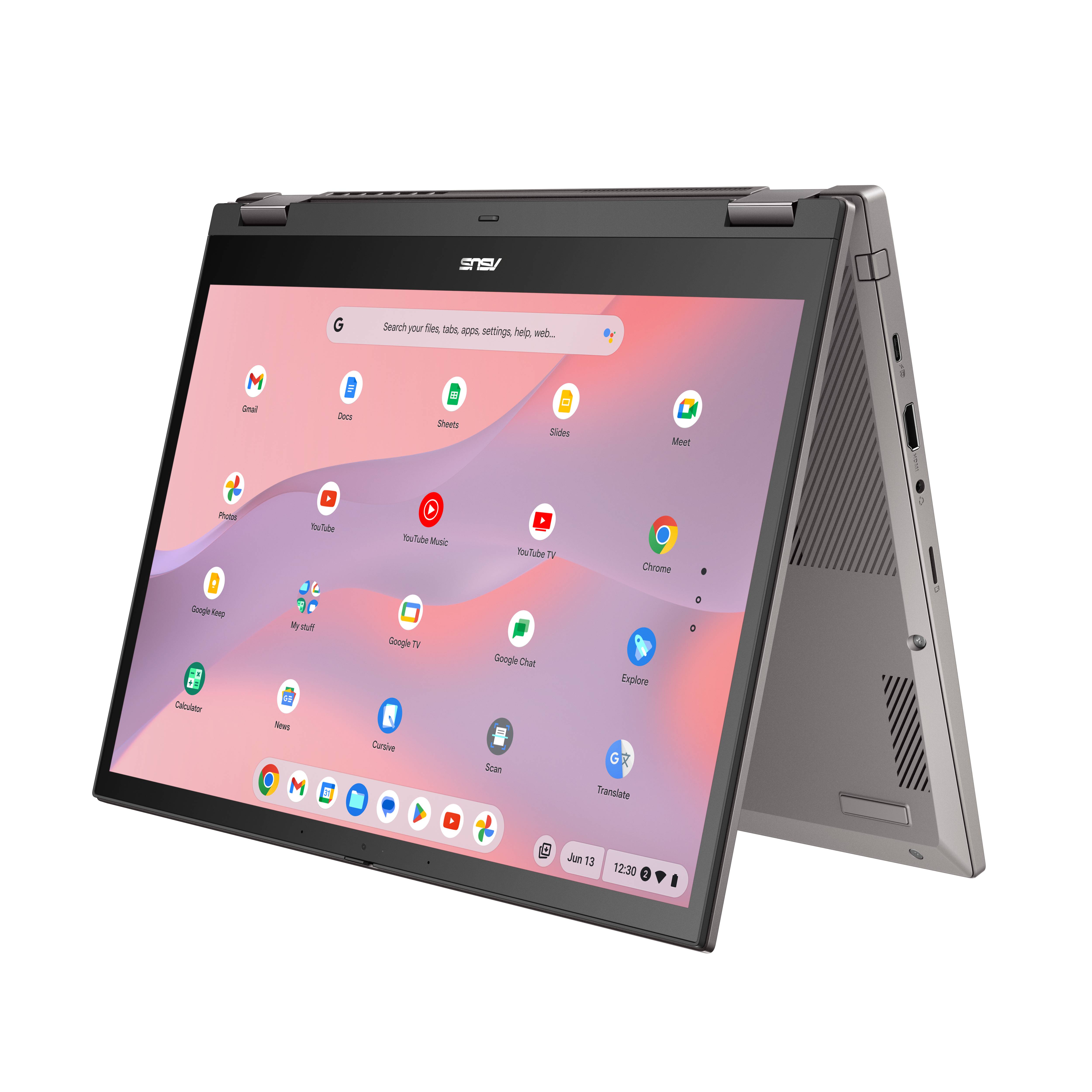 Rca Informatique - image du produit : FLIP CHROMEBOOK FLIP CX3401FBA-LZ0228 GRAY 14IN I3-12