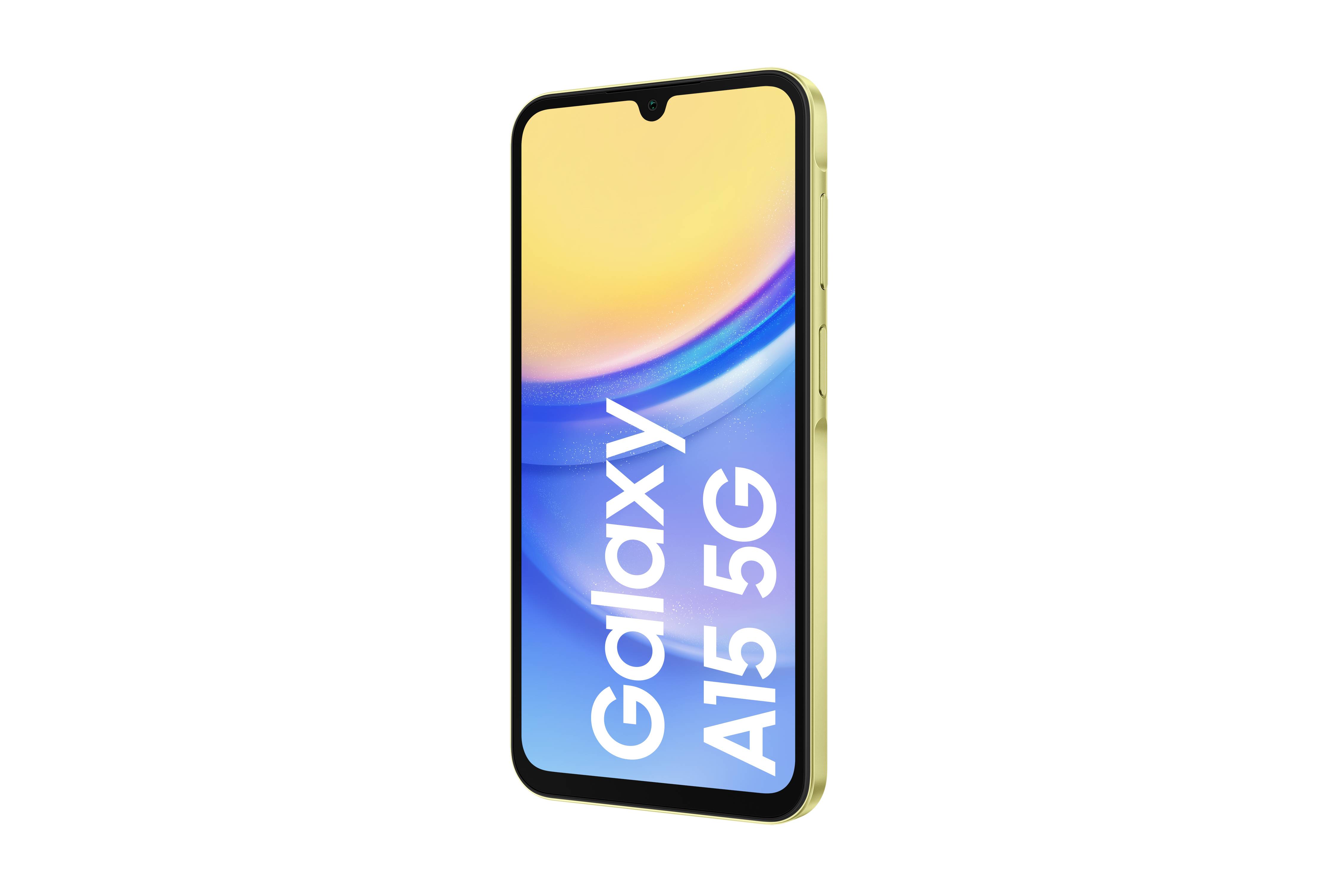 Rca Informatique - image du produit : SAMSUNG GALAXY A15 5G 128GB YELLOW 6.4IN ANDROID 14 USB TYPE