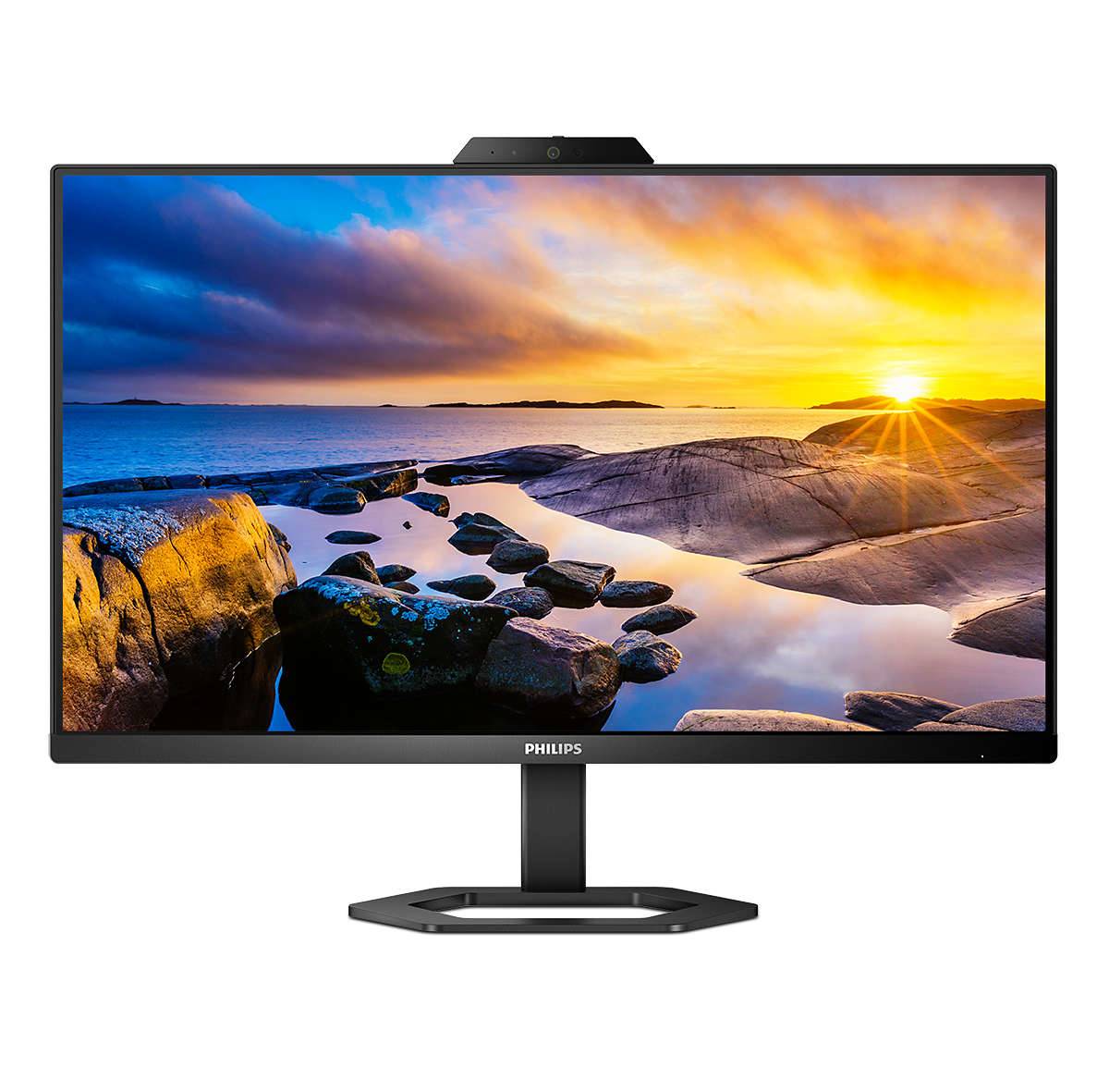 Rca Informatique - image du produit : 24E1N5300HE/00 23.8IN IPS FHD 300CD/HDMI/DP/USB-C/4USB/CAM/HAS