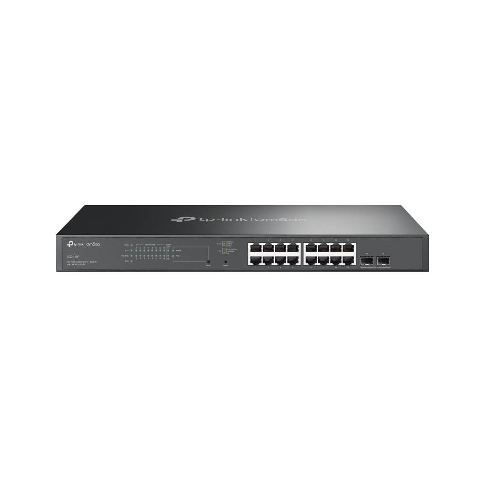 Rca Informatique - Image du produit : OMADA 18-PORT POE+ GIGABIT SMART SWITCH W/ 16 GIGABIT RJ45