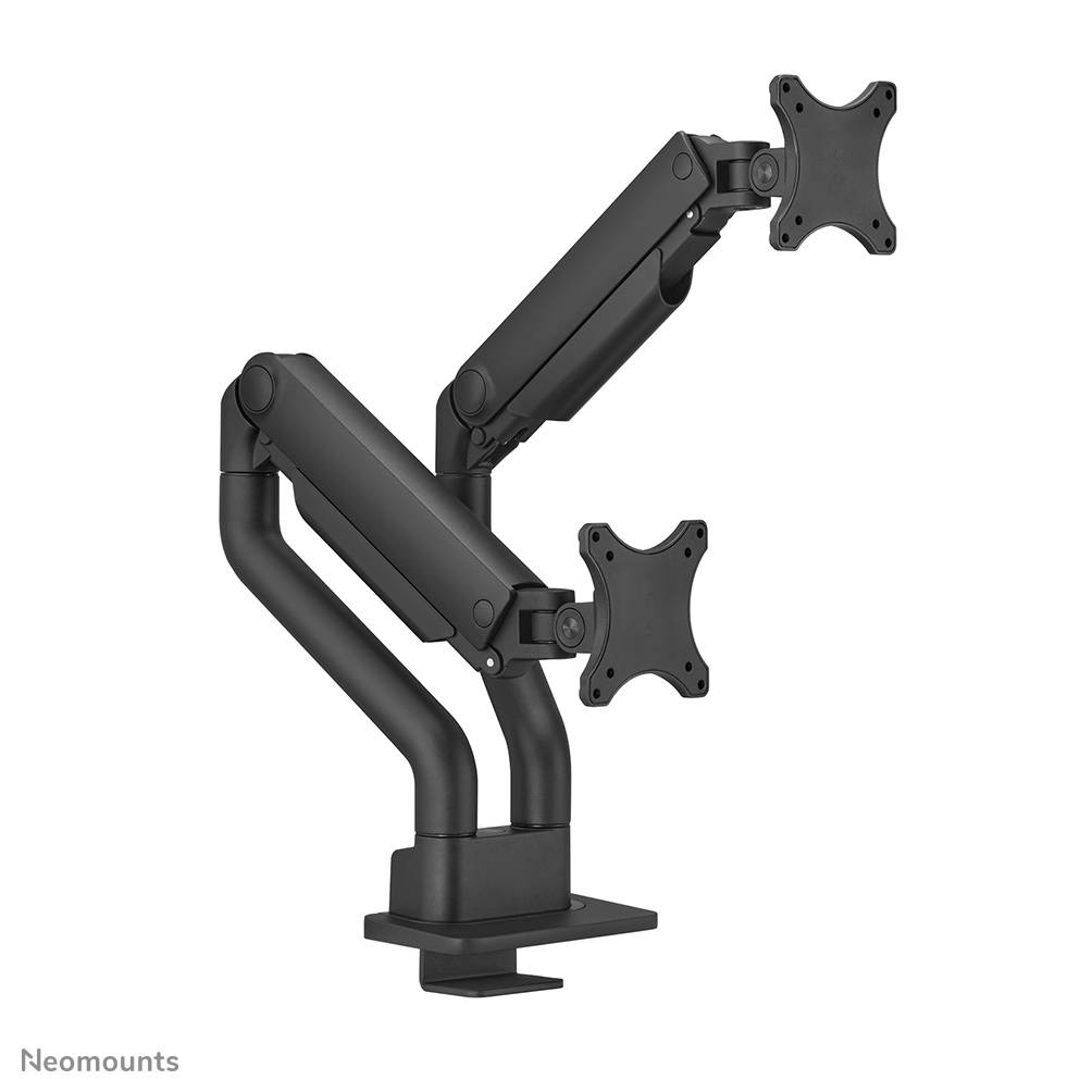 Rca Informatique - image du produit : NEOMOUNTS SELECT DESK MOUNT DOUBLE DISPLAY (TOPFIX CLAMP/GRO