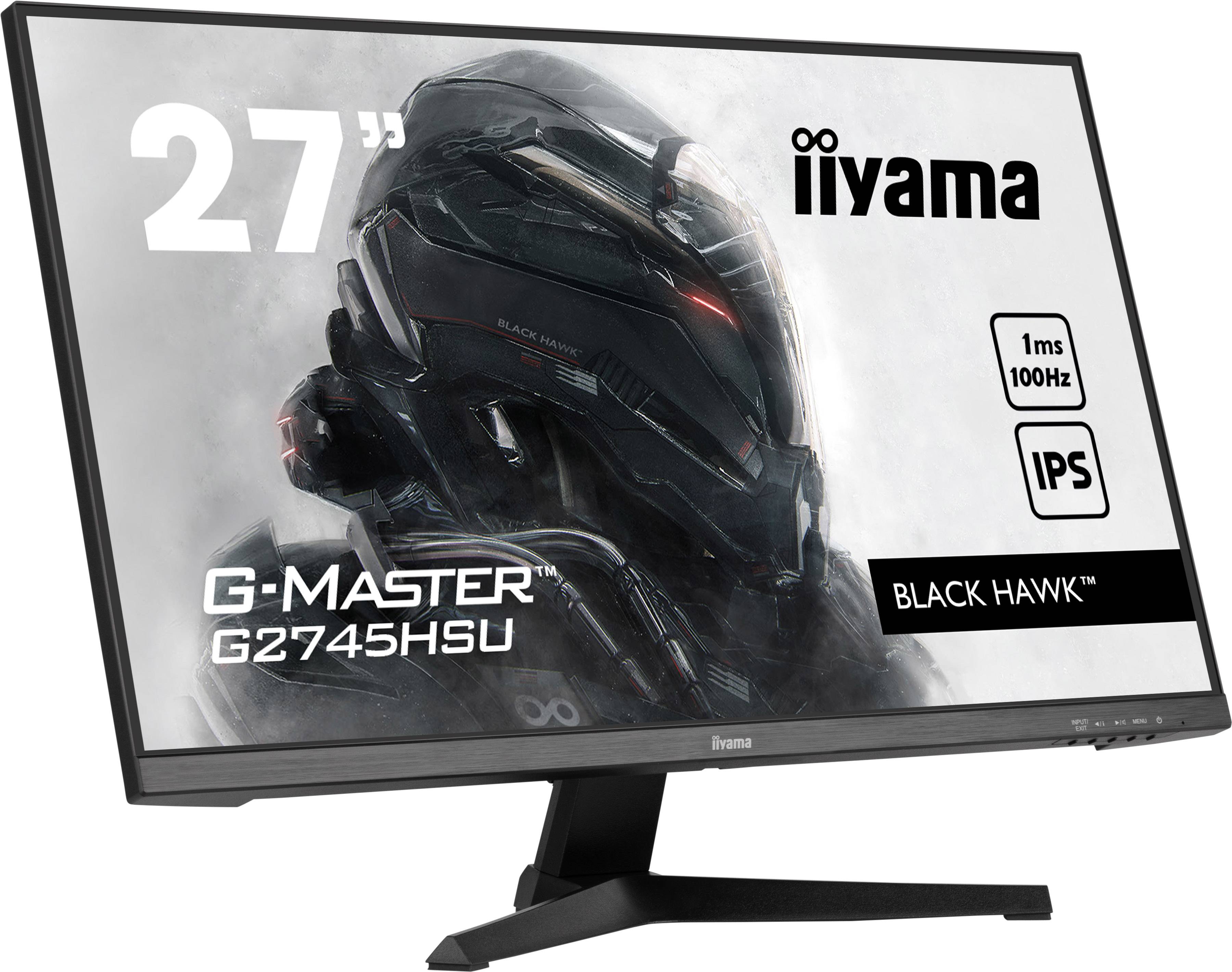 Rca Informatique - image du produit : G2745HSU-B1 27IN IPS FHD 100HZ 250CD/HDMI/DP/2USB HUB