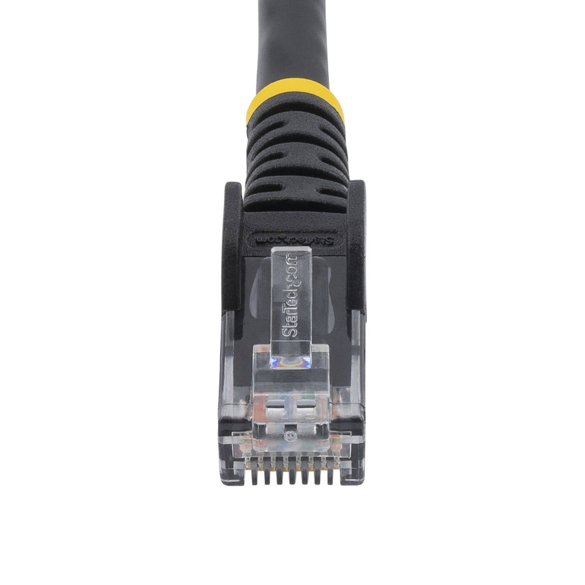 Rca Informatique - image du produit : 10M BLACK CAT5E CABLE SNAGLESS ETHERNET CABLE - UTP