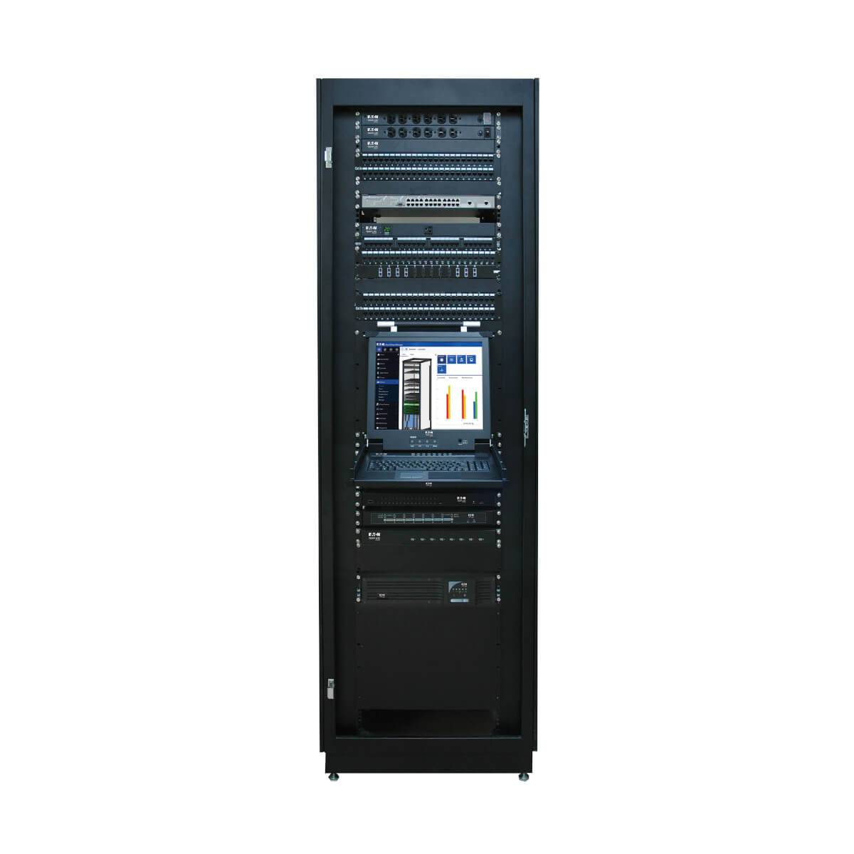 Rca Informatique - image du produit : 42U RACK ENCLOSURE CABINET