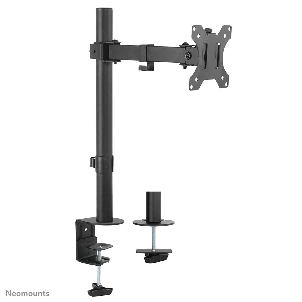 Rca Informatique - image du produit : NEWSTAR DESK MOUNT 2 PIVOTS (CLAMP/GROMMET) BLACK 13-32IN