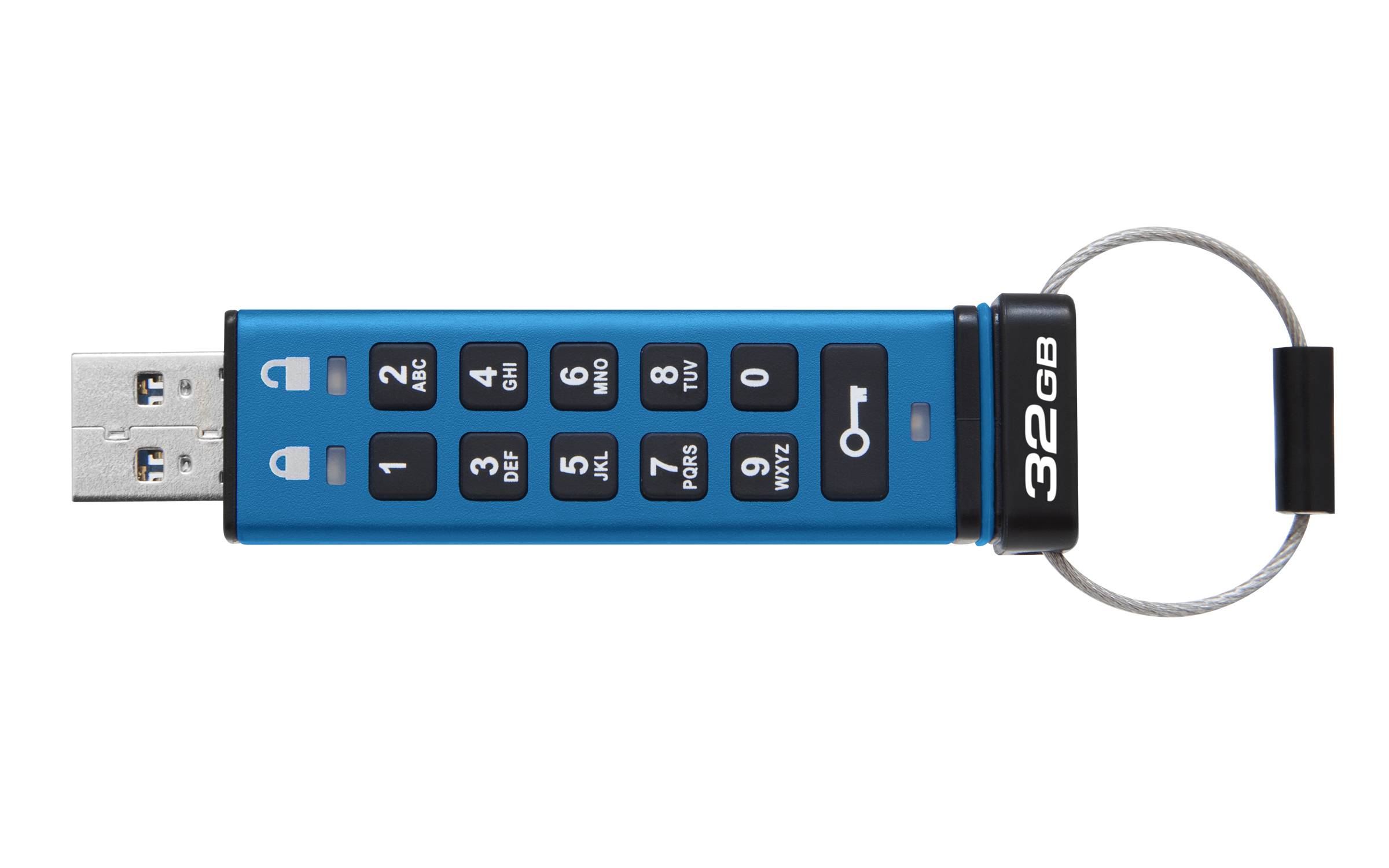 Rca Informatique - image du produit : 32GB IRONKEY KEYPAD 200 AES-256 ENCRYP FIPS 140-3 LVL 3(PENDING)