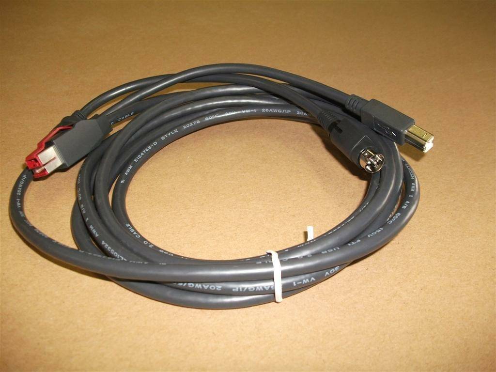 Rca Informatique - Image du produit : EPSON PUSB Y CABLE: PWR-USB TO USBB / 3PPP CABLE 3.0M BLACK