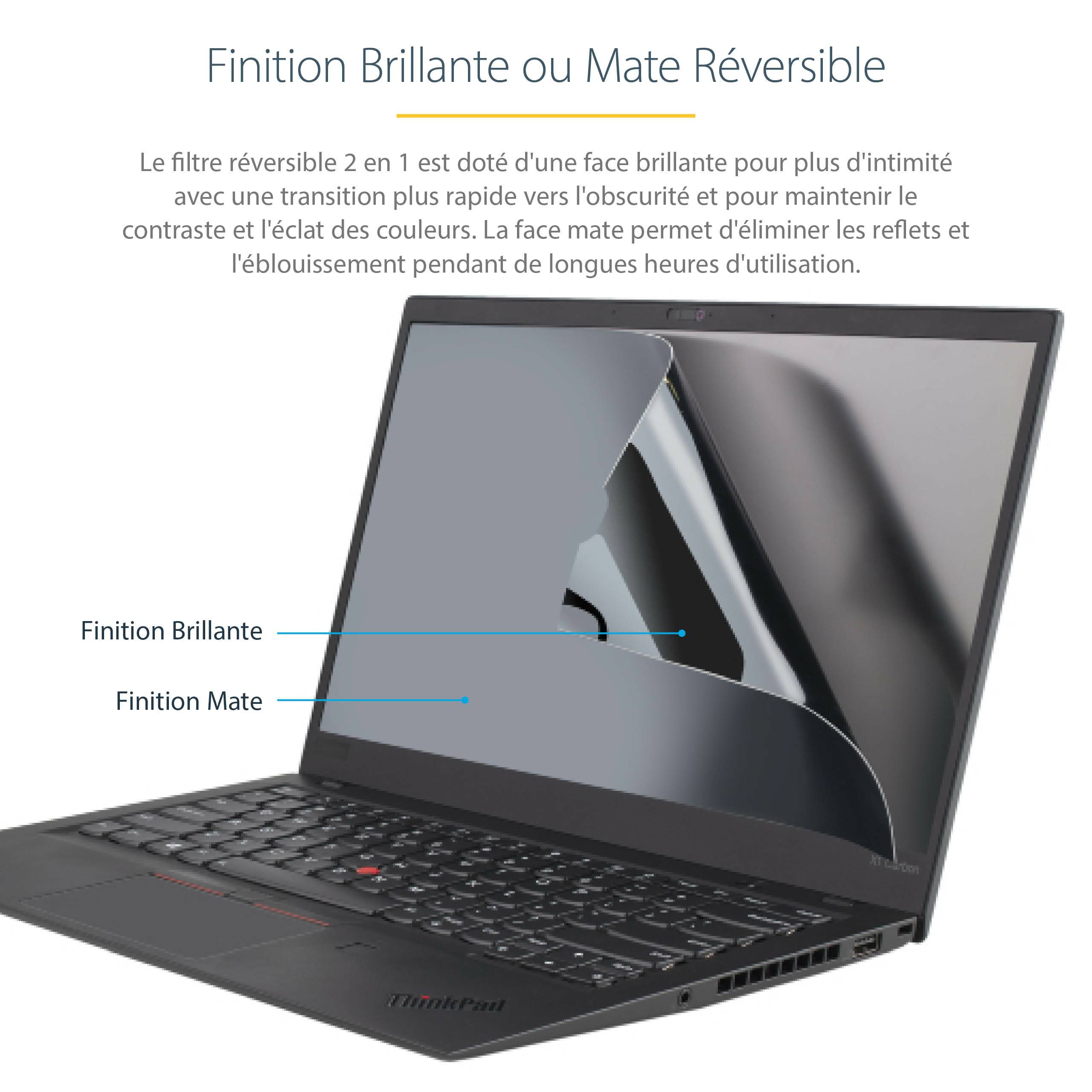 Rca Informatique - image du produit : 14IN LAPTOP PRIVACY SCREEN - ANTI-GLARE BLUE LIGHT FILTER