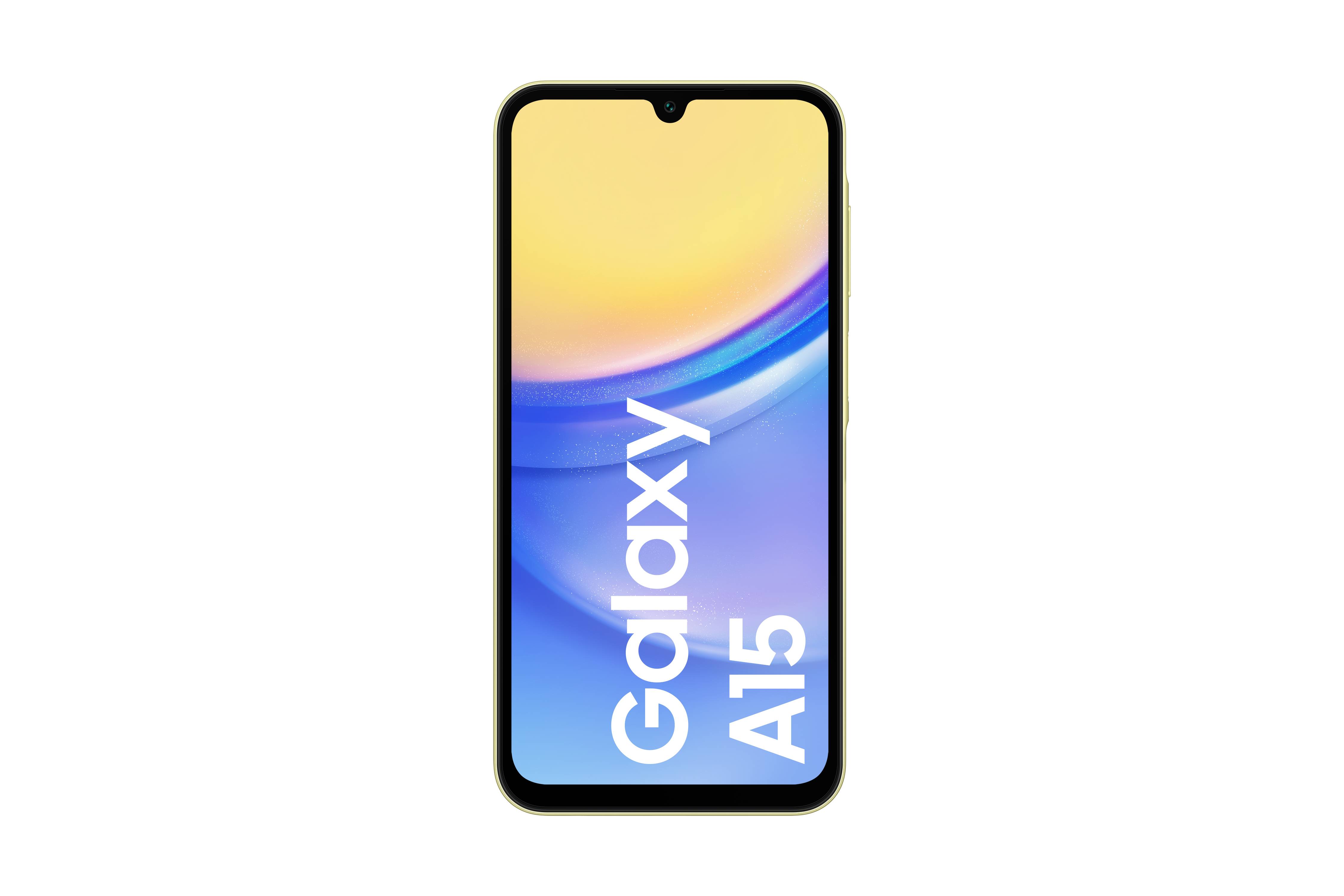 Rca Informatique - image du produit : SAMSUNG GALAXY A15 128GB YELLOW 6.4IN ANDROID 14 USB TYPE-C 2.0