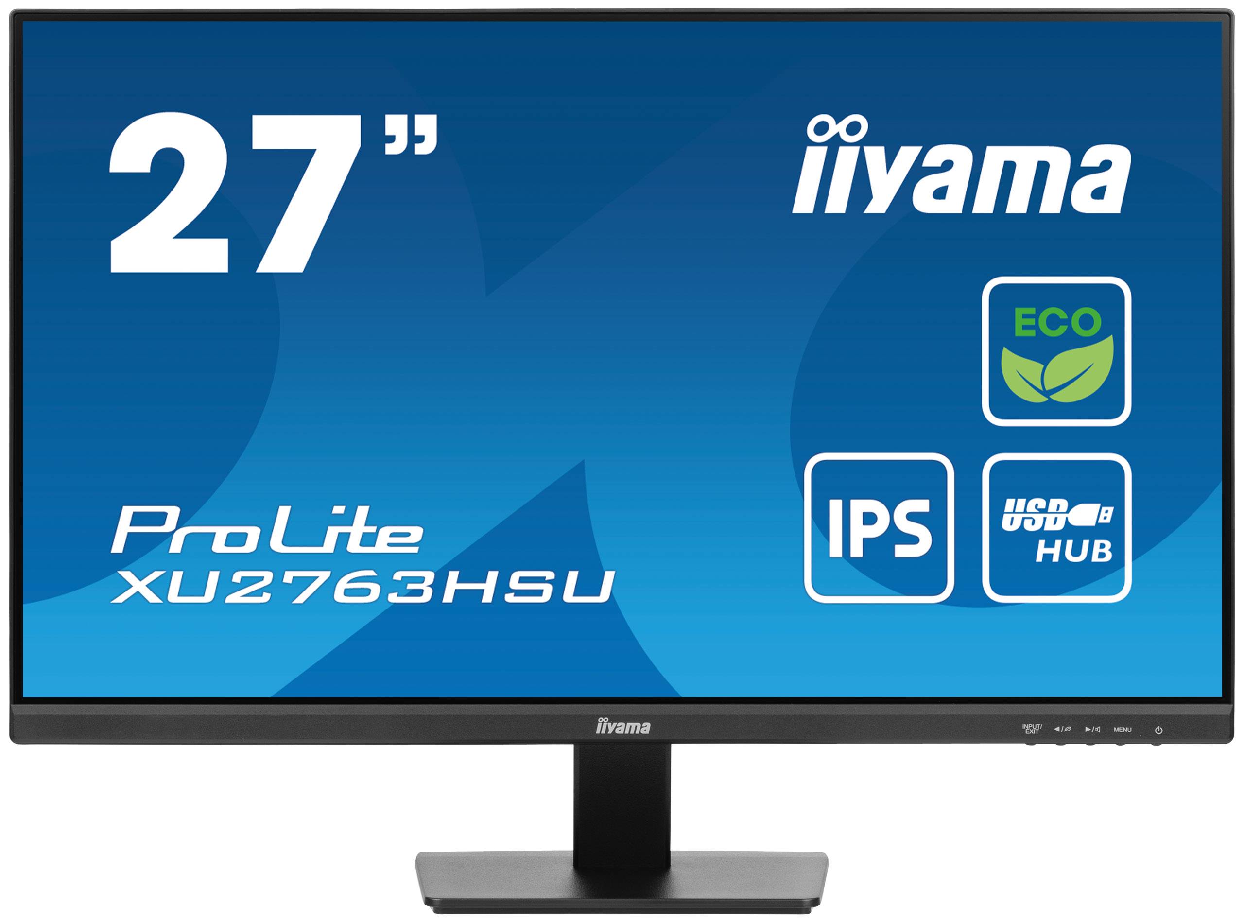 Rca Informatique - image du produit : XU2763HSU-B1 27IN IPS FHD 250CD/3MS/HDMI/DP/2USB