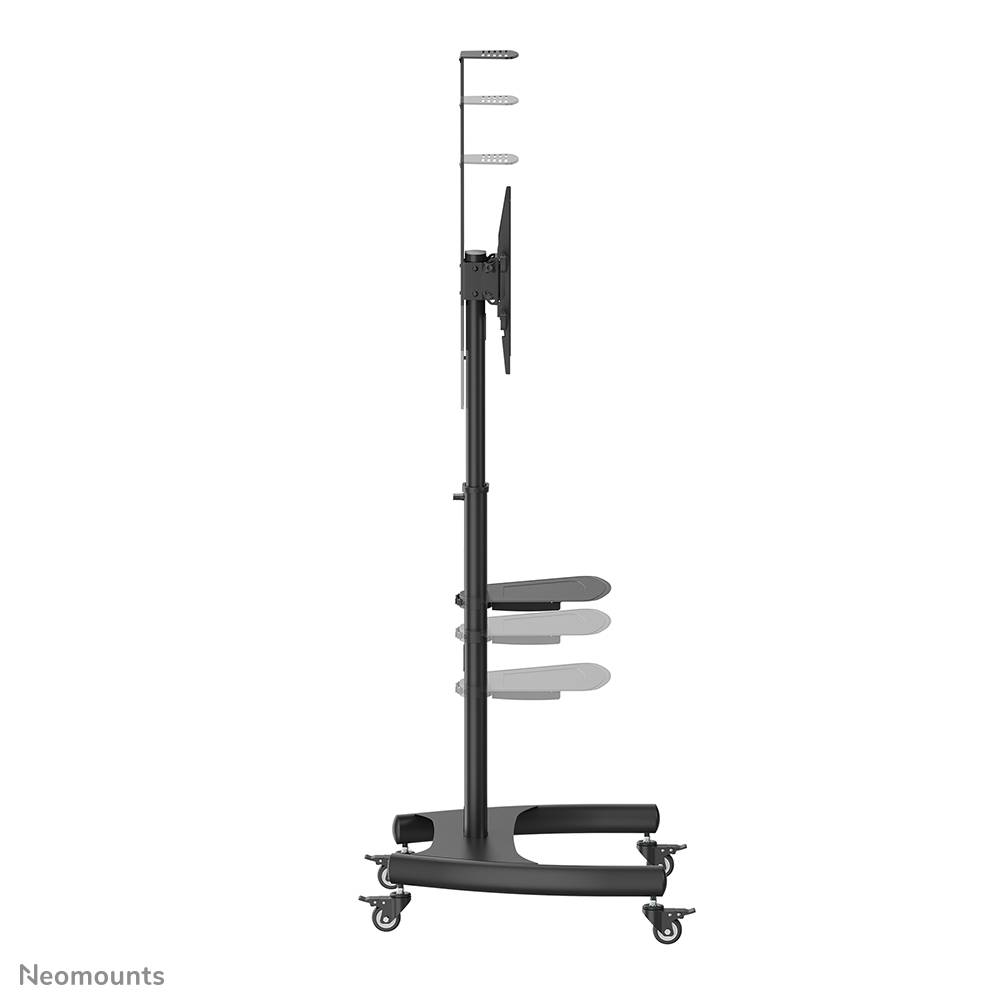 Rca Informatique - image du produit : MOBILE FLAT SCREEN FLOOR STAND (HEIGHT: 130-162 CM)