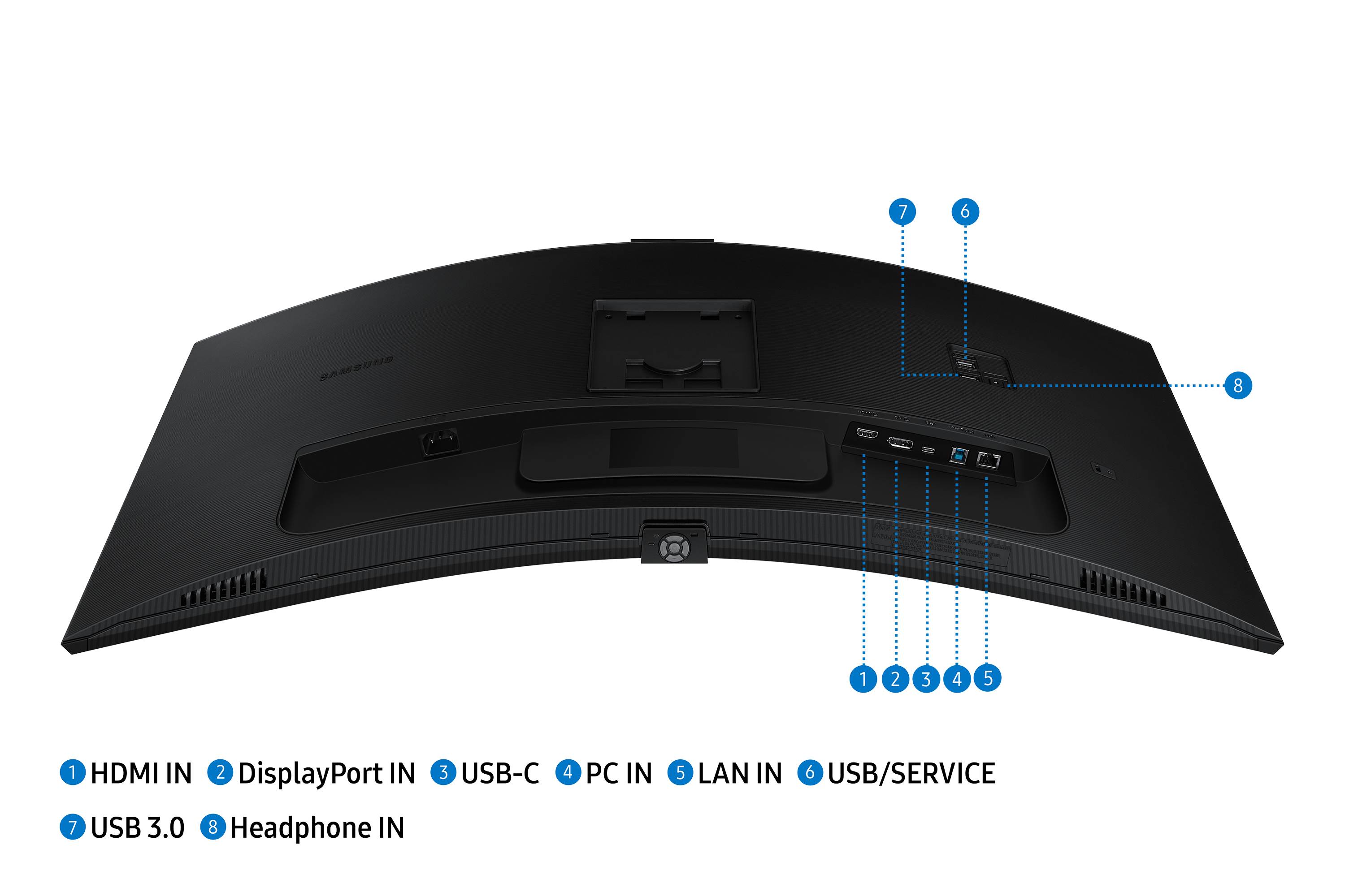 Rca Informatique - image du produit : LS34C652VAUXEN 34IN CV VA WQHD 350CD/HDMI/DP/2USB/USB-C/HAS