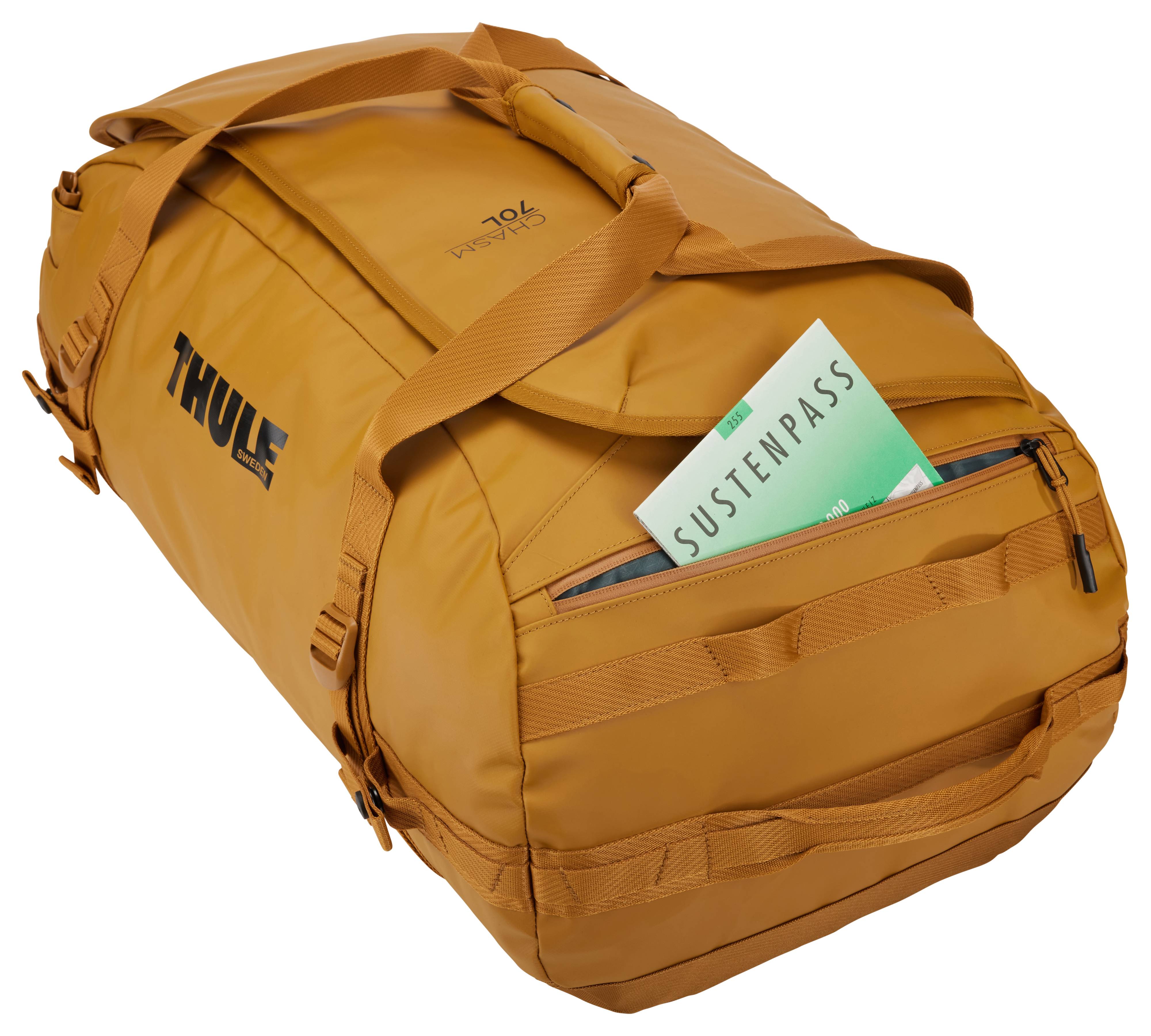 Rca Informatique - image du produit : CHASM DUFFEL 70L - GOLDEN BROWN