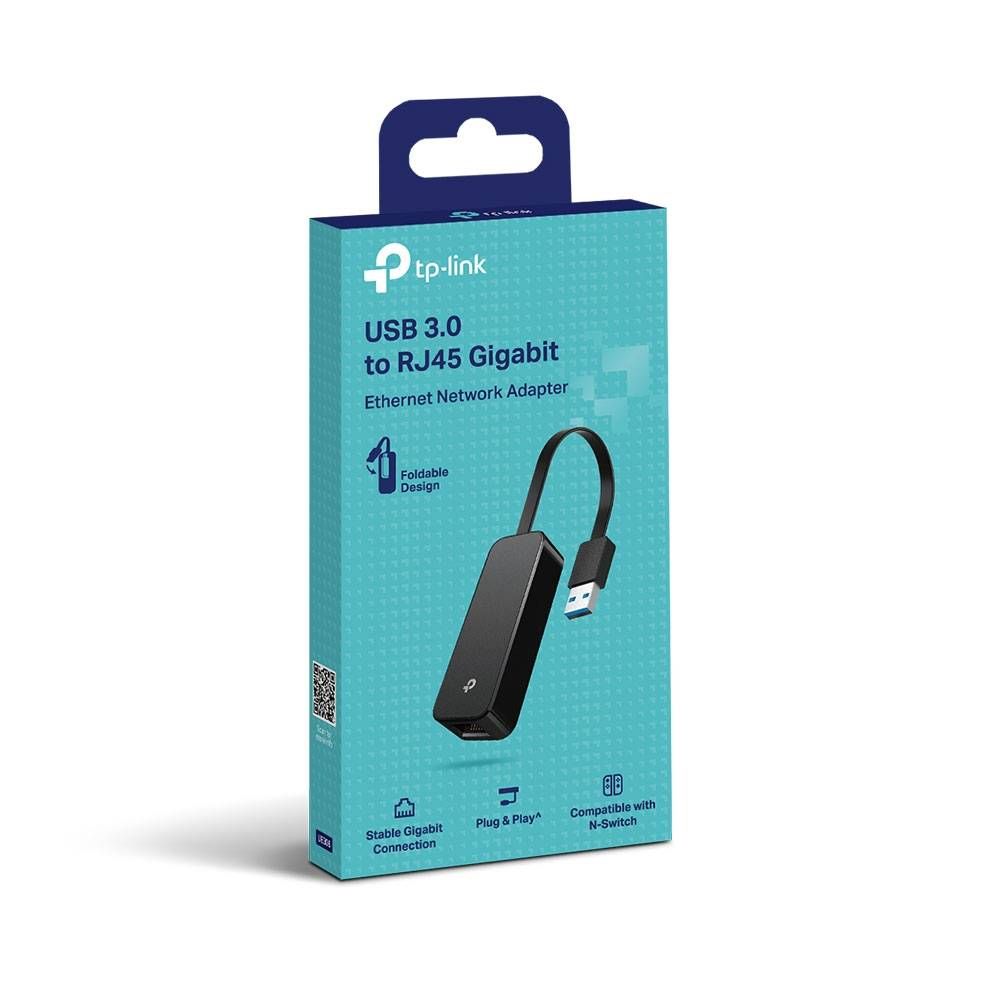 Rca Informatique - image du produit : USB 3.0 TO 1G ETHERNET ADAPTER FOLDABLE AND PORTABLE DESIGN