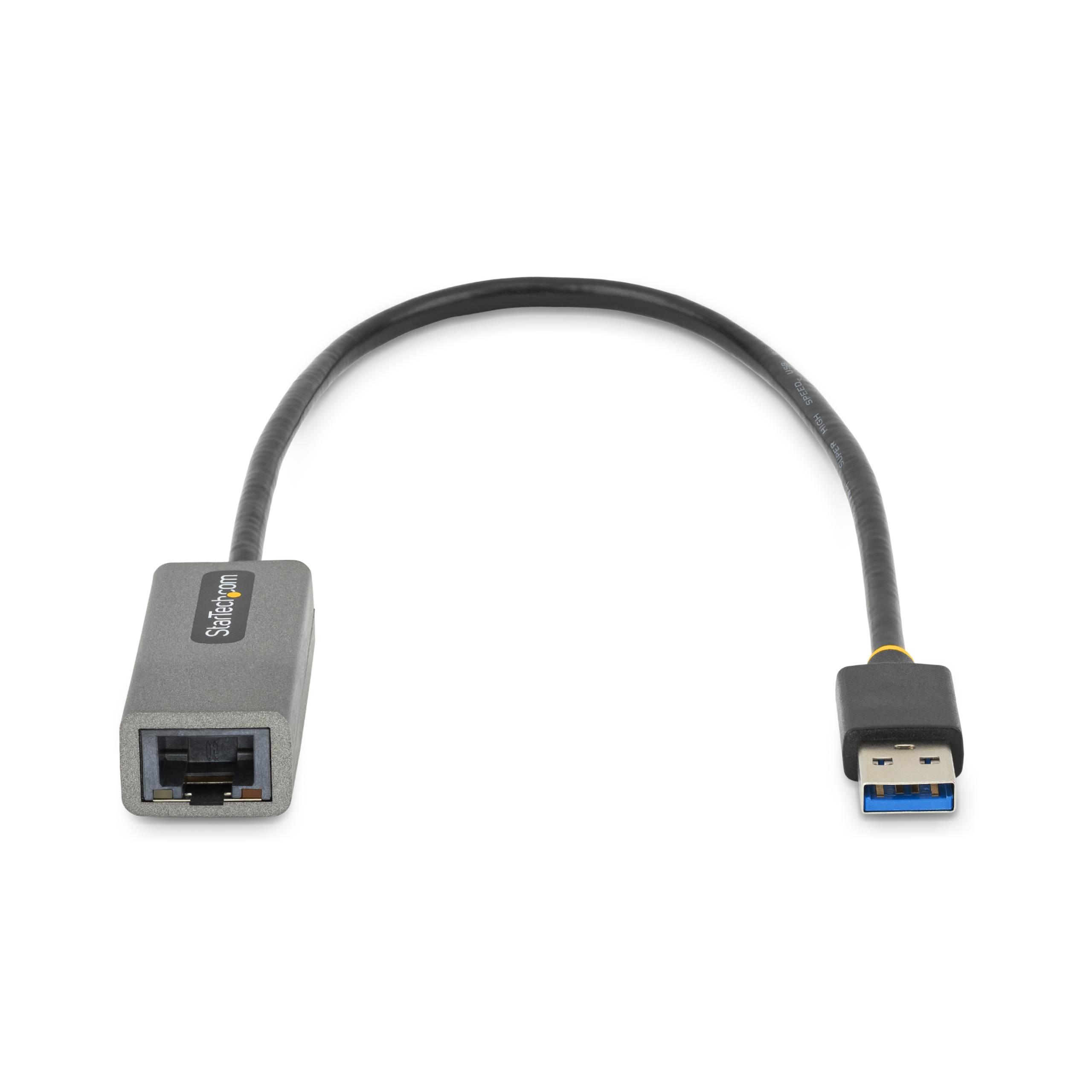 Rca Informatique - image du produit : ADAPTATEUR ETHERNET USB 3.0 10/100/1000 GIGABIT ETHERNET