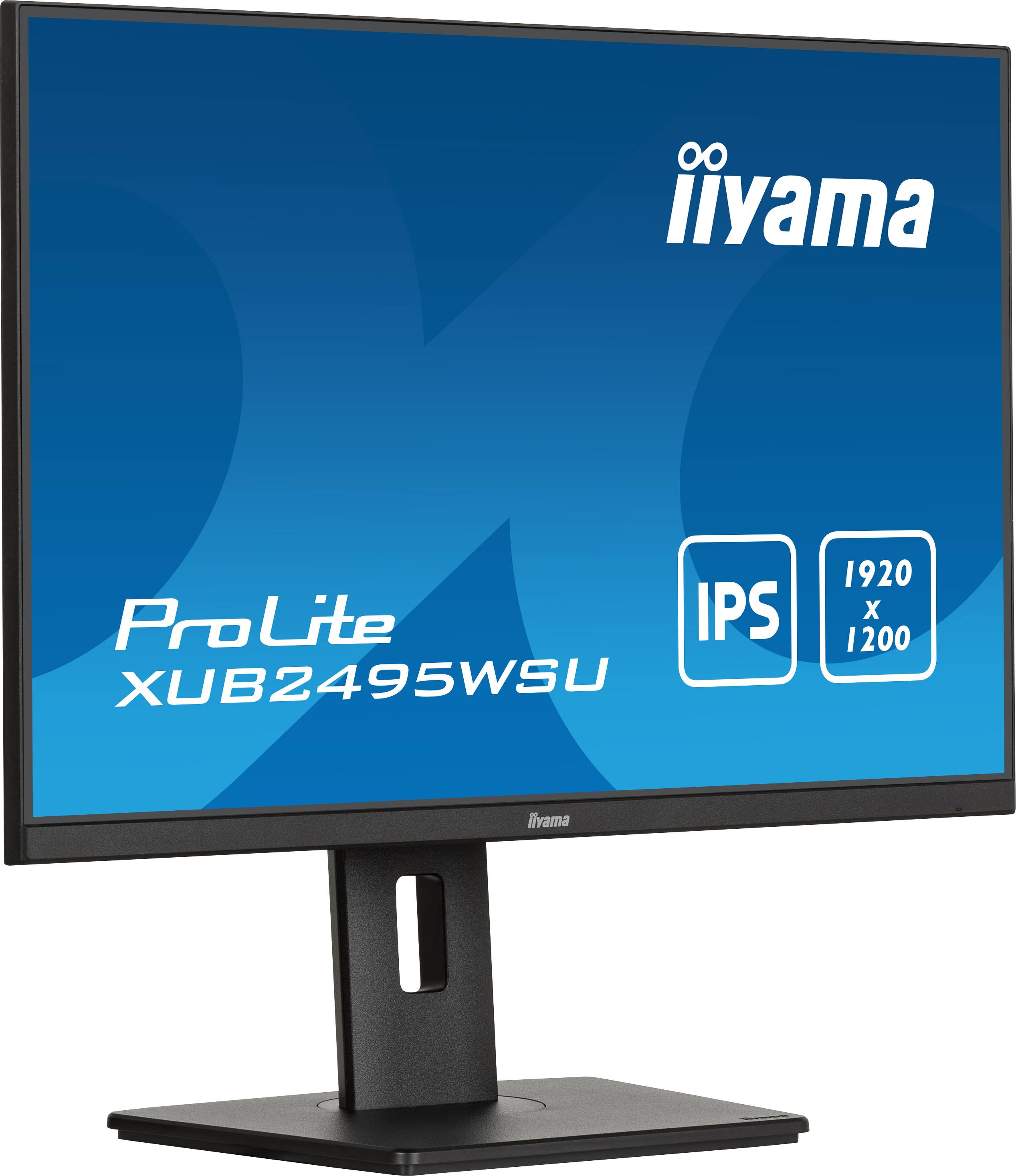 Rca Informatique - image du produit : XUB2495WSU-B7 24.1IN IPS FHD 300CD/HDMI/4USB/HAS