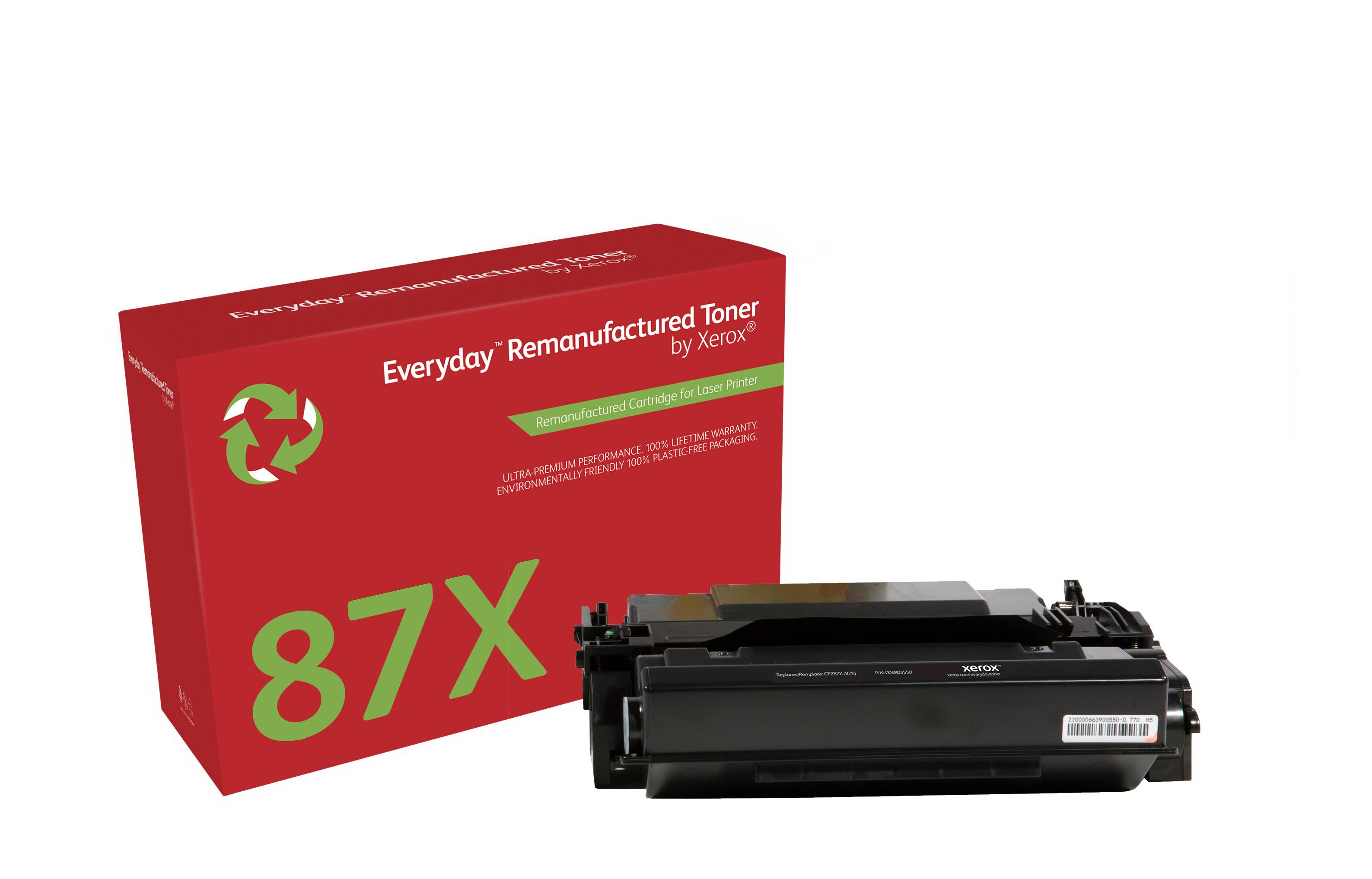 Rca Informatique - image du produit : HIGH YIELD BLACK TONER HP 87X HP M501 ENTER M506 MFP M527