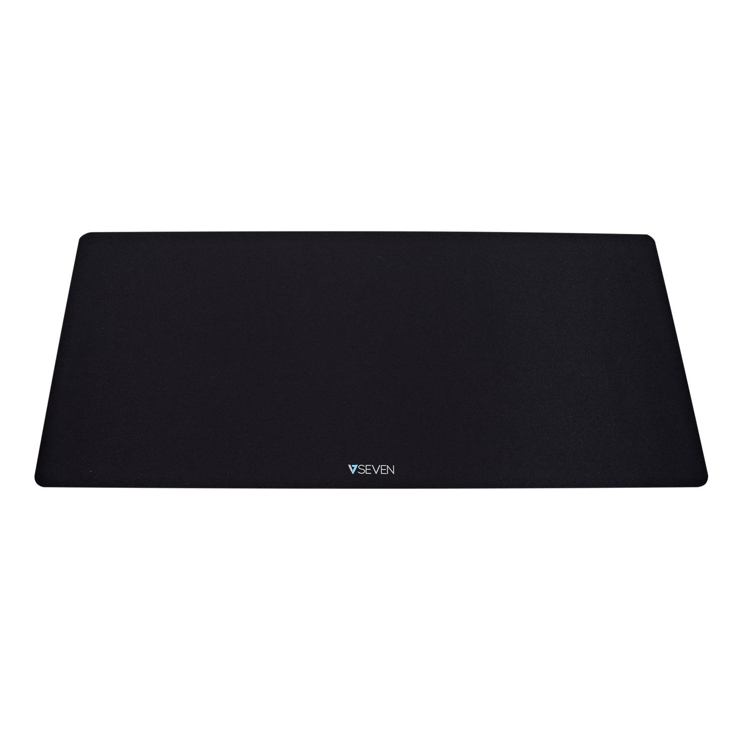 Rca Informatique - image du produit : ANTIMICROBIAL DESK MAT MOUSEPAD BLACK 35.4 X 16.5IN (90 X 42 CM)