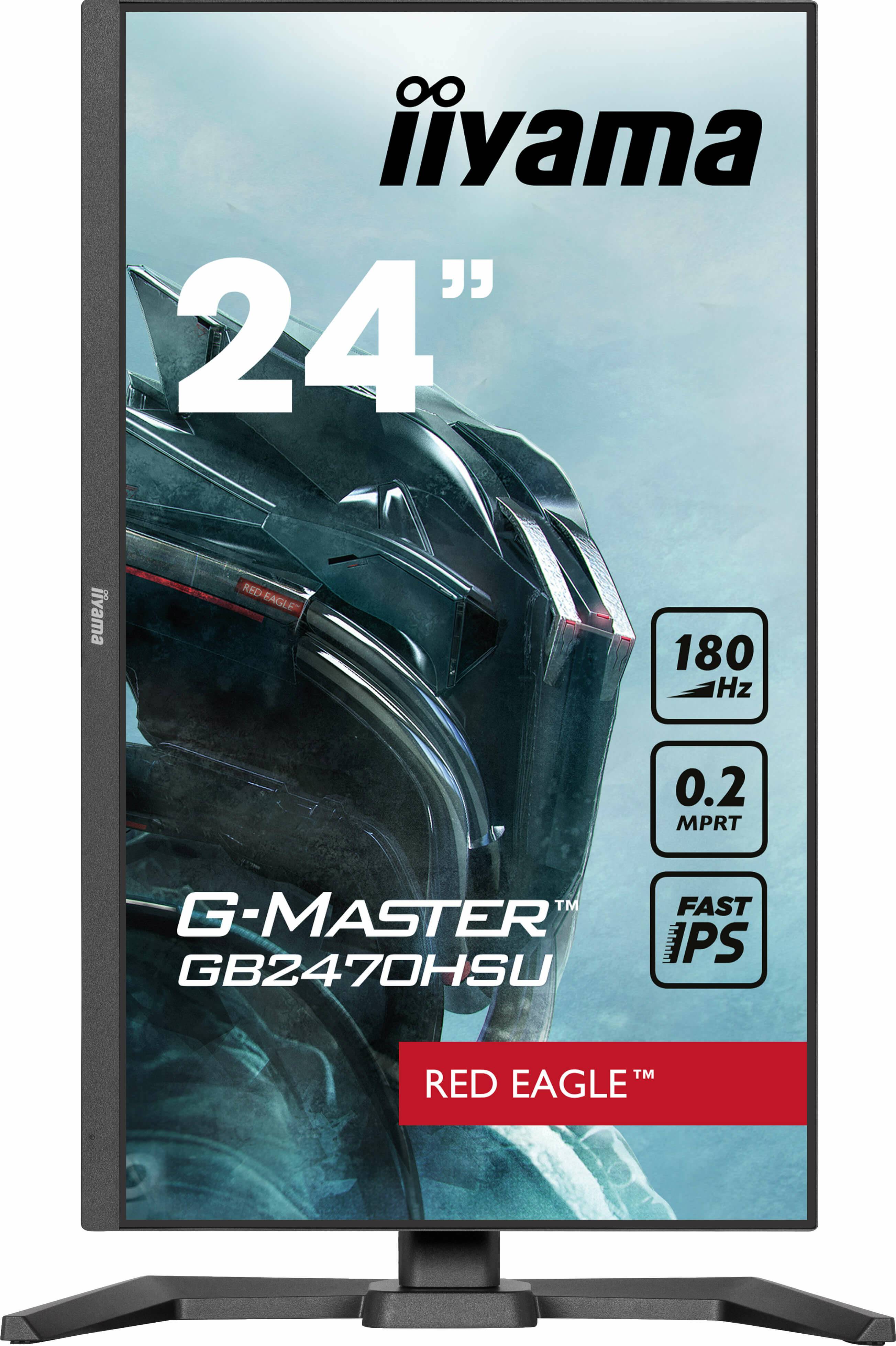 Rca Informatique - image du produit : 23.8IN G-MASTER RED EAGLE FAST IPS 1920X1080 180HZ AND 0.2MS MP