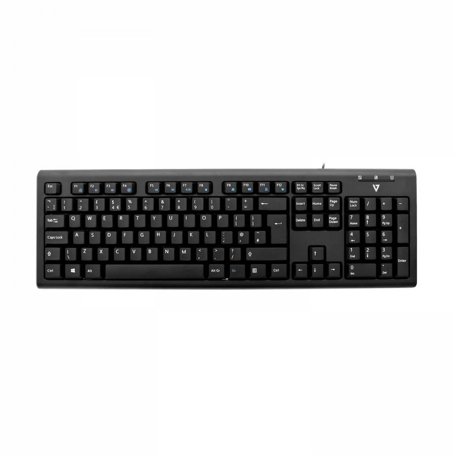 Rca Informatique - image du produit : USB MULTIMEDIA KEYBOARD UK PS2 J153904