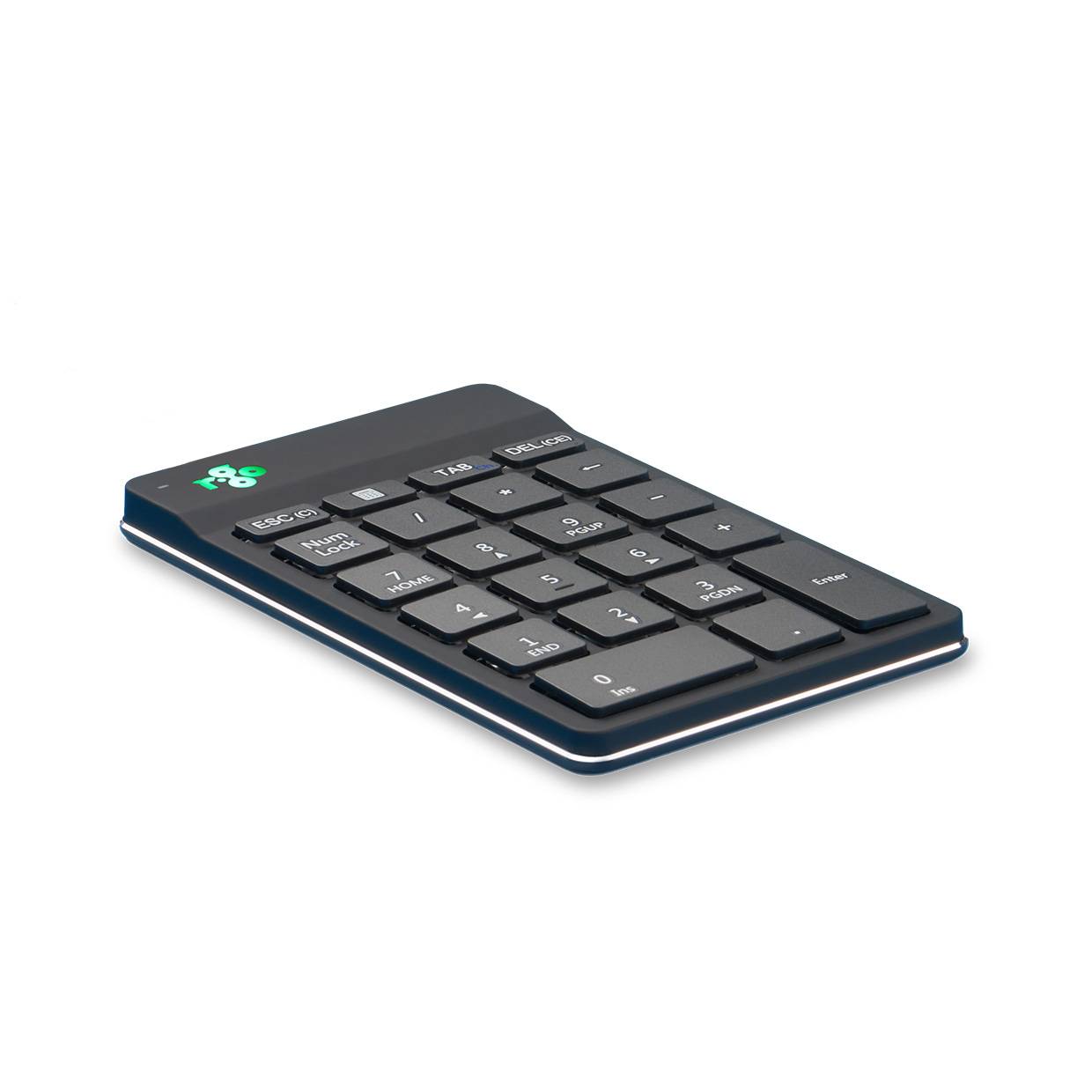 Rca Informatique - image du produit : R-GO NUMPAD BREAK ERGONOMIC NUMERIC WIRELESS KEYPAD BLACK