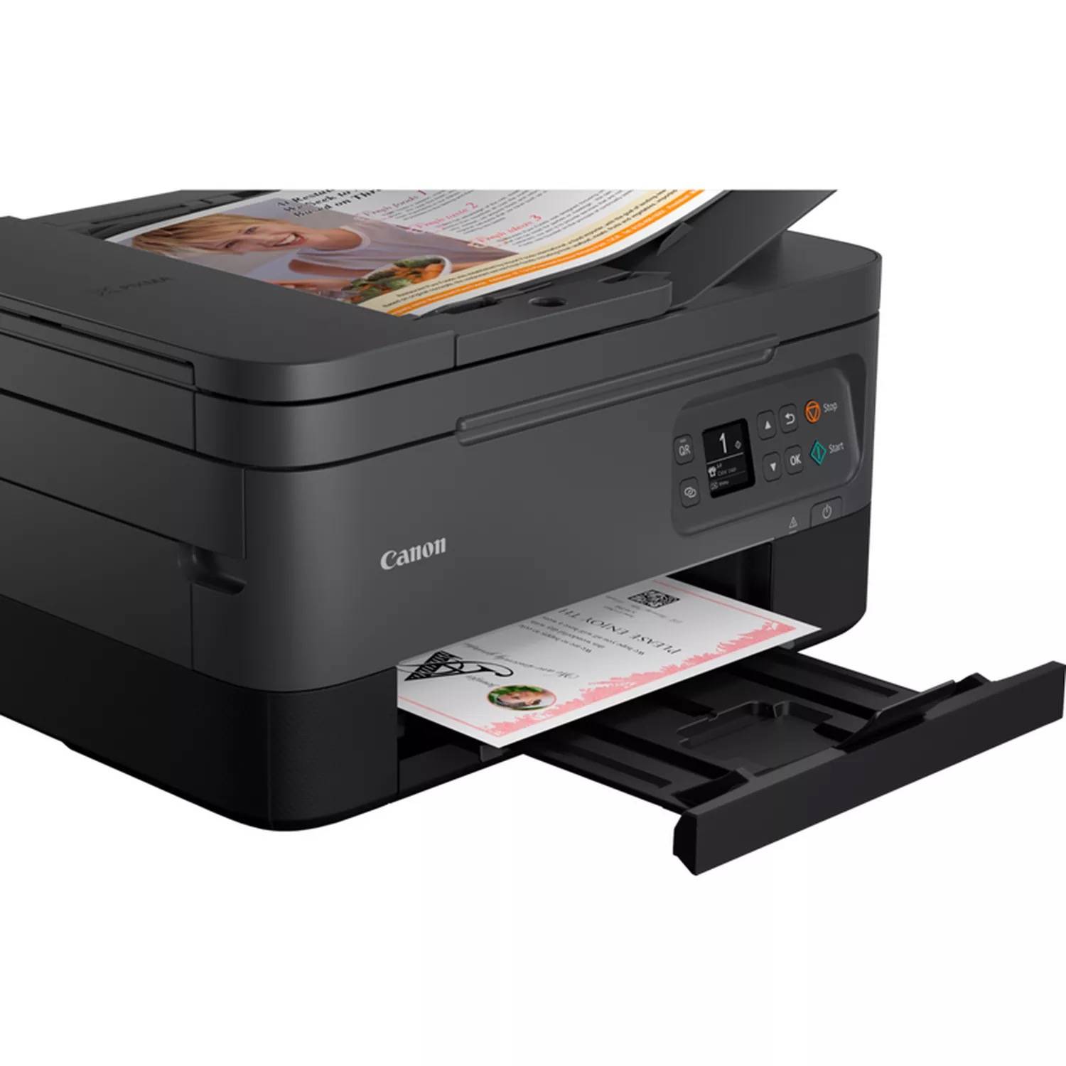 Rca Informatique - image du produit : PIXMA TS7450I BLACK A4 MFP 3IN1 WLAN 4800 X 1200DPI