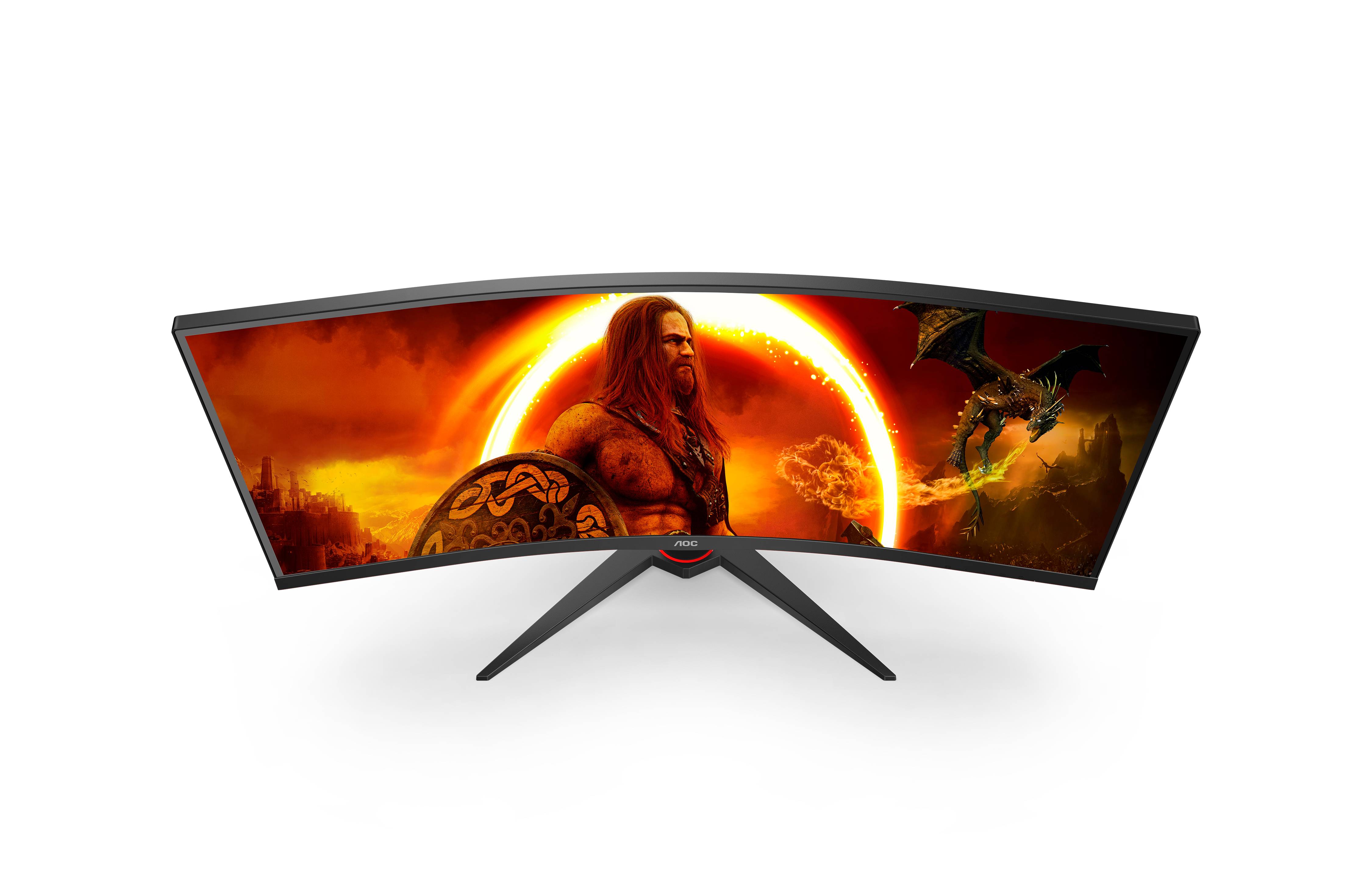 Rca Informatique - image du produit : CU34G2XE/BK 34IN VA 3440X1440 21:9 4000:1 1MS HDMI/DP/USB