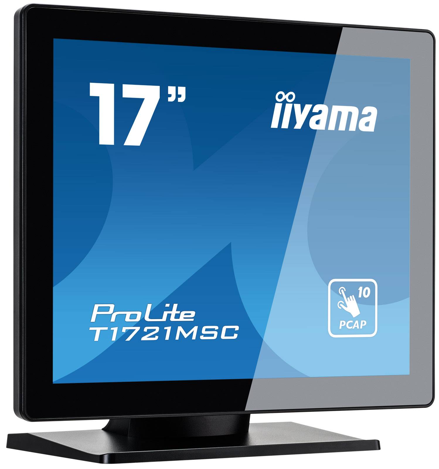 Rca Informatique - image du produit : T1721MSC-B2 17IN TN HD PCAP/250CD/5MS/HDMI/VGA/USB